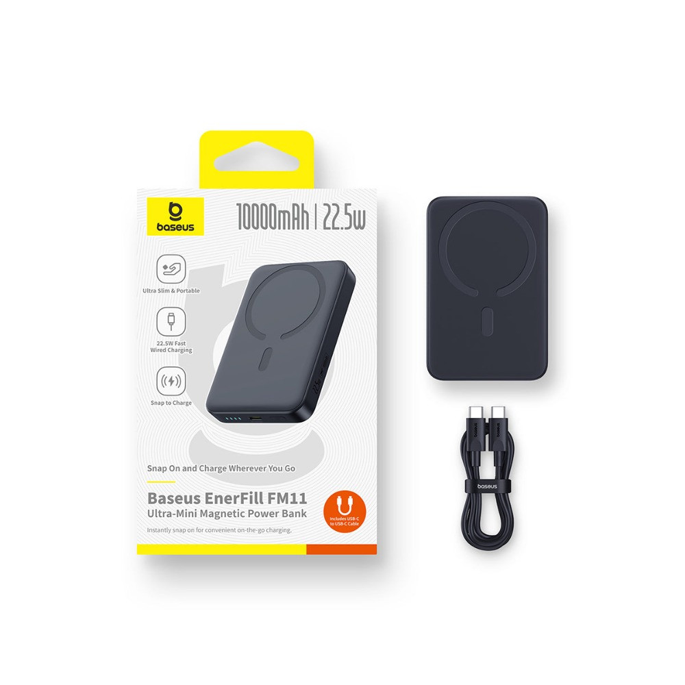 Xarici Akkumlyator Baseus EnerFill FM11 Black