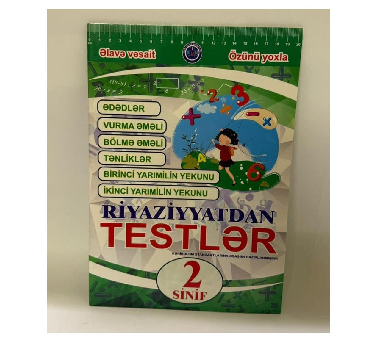 Kitab Bakı Uşaq Nəşriyyatı Riyaziyyat Testləri 2-ci sinif (2009873142365)