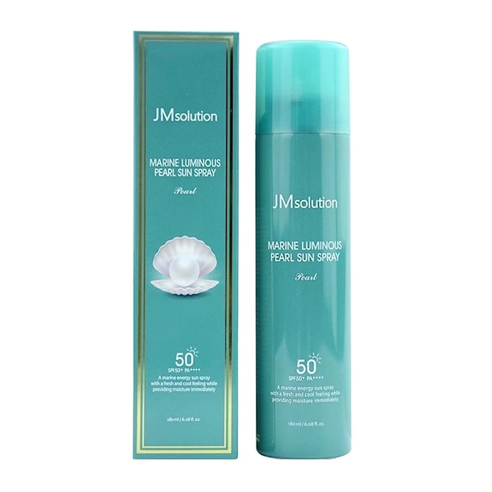 Günəşdən qorunma spreyi üz üçün JMsolution Marine Luminous Pearl Sun Spray Pearl SPF50+ PA++++, 180 ml