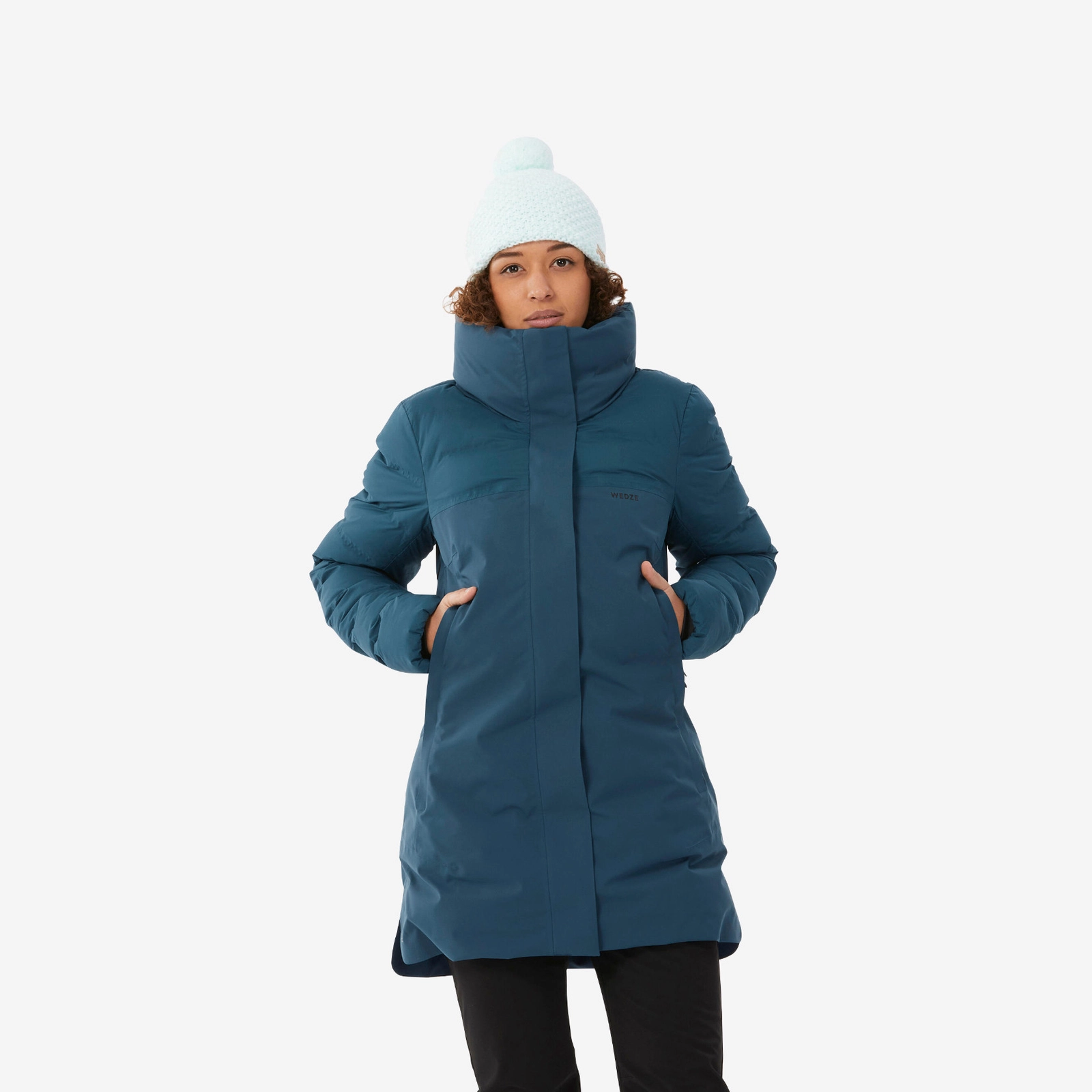 Qadınlar üçün xizək gödəkcəsi Decathlon Wedze 8801950, göy