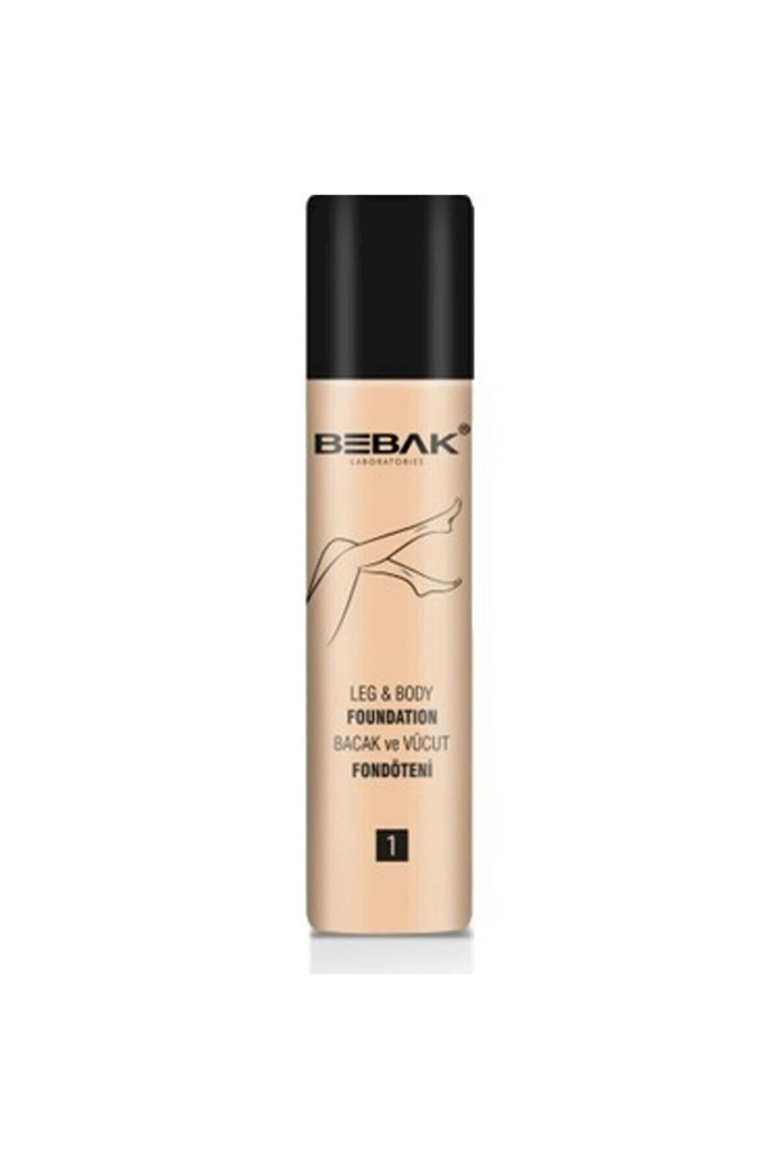 Tonal krem ayaq üçün Bebak Leg Light Tone, 75 ml