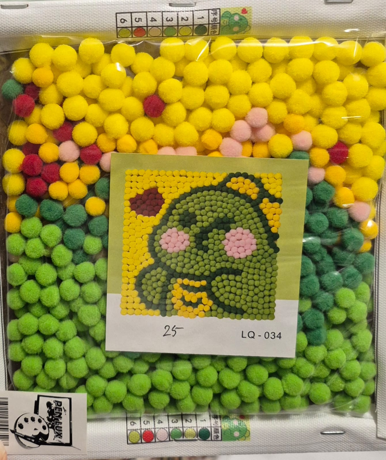 Yumşaq mozaika Dino, rəngbərəng, 20x20 sm