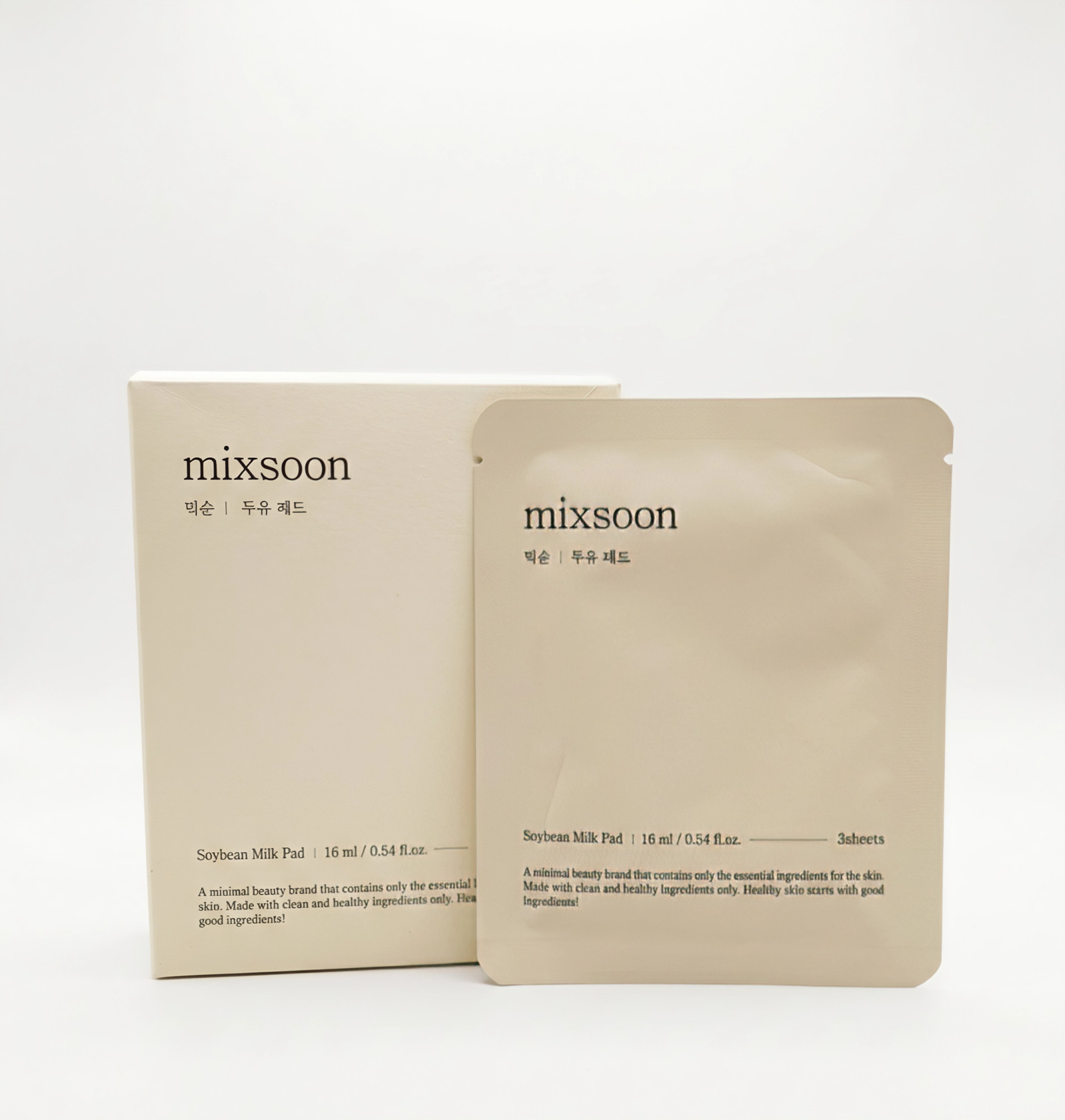 Üz üçün nəmləndirici pedlər Mixsoon Soybean Milk Pad, 30 əd