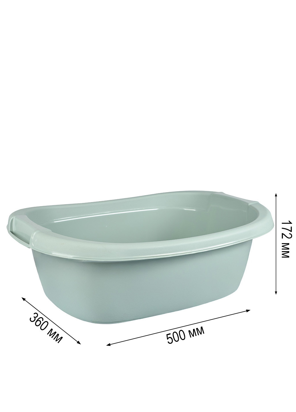 Ləyən Stars Plast, plastik, 15 l, boz