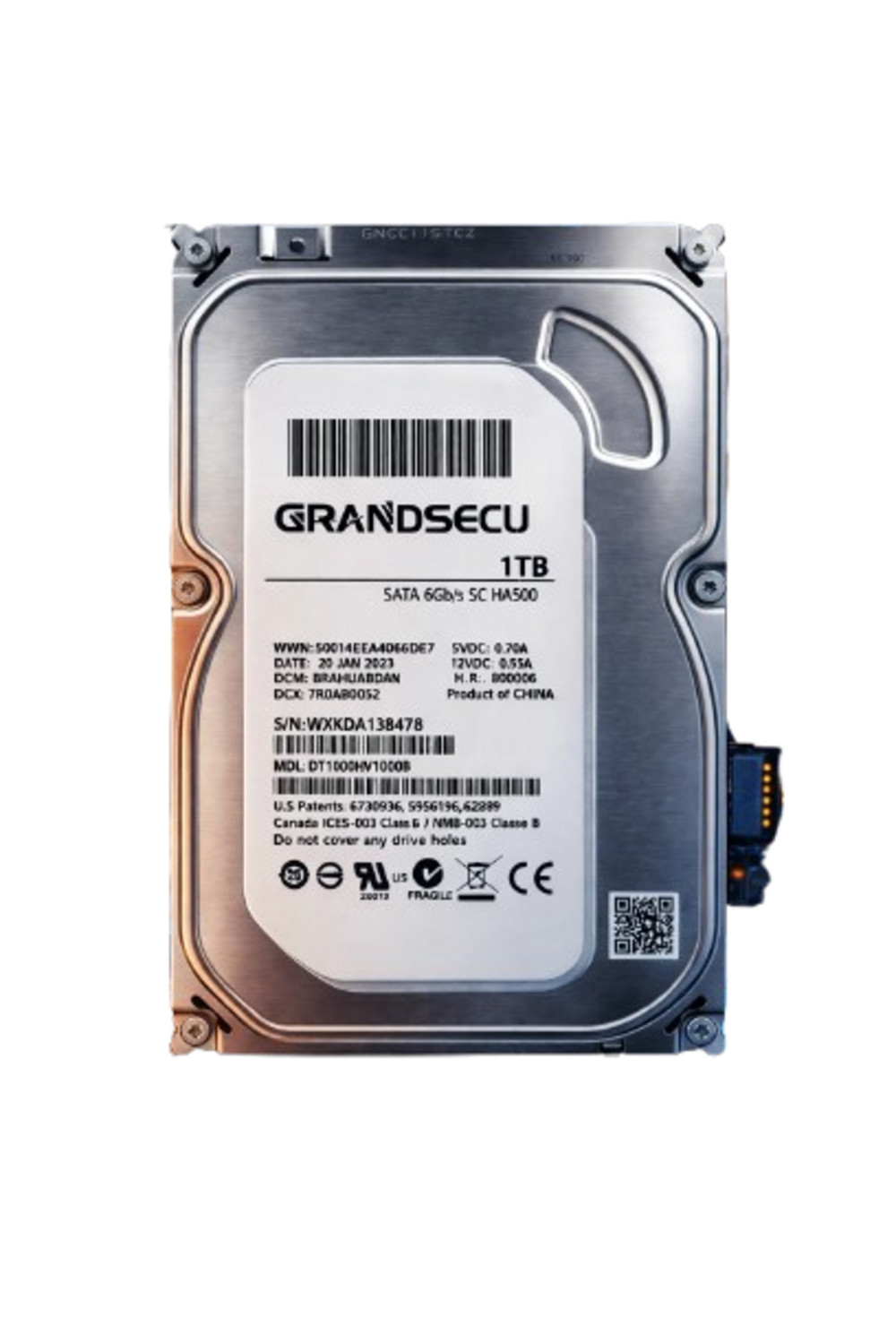 Sərt disk Grandsecu HDD 1TB 0879