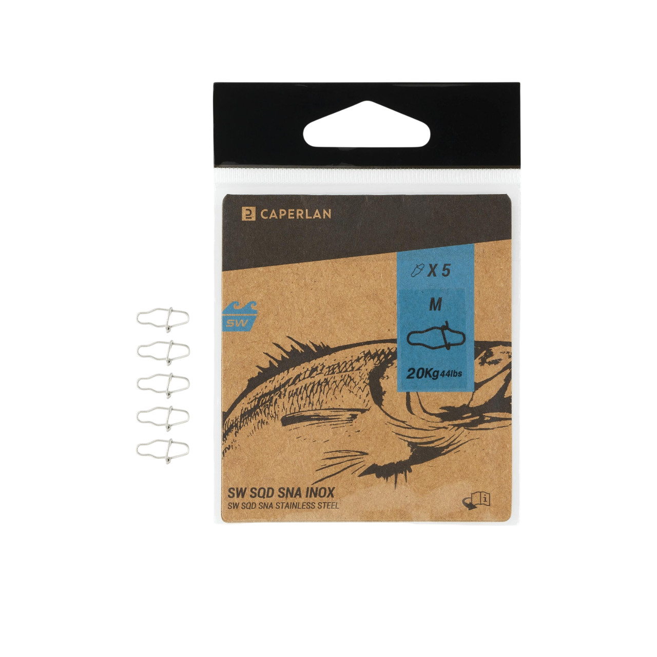Balıqçılıq üçün ilgək Decathlon Caperlan 4450779, 5 əd