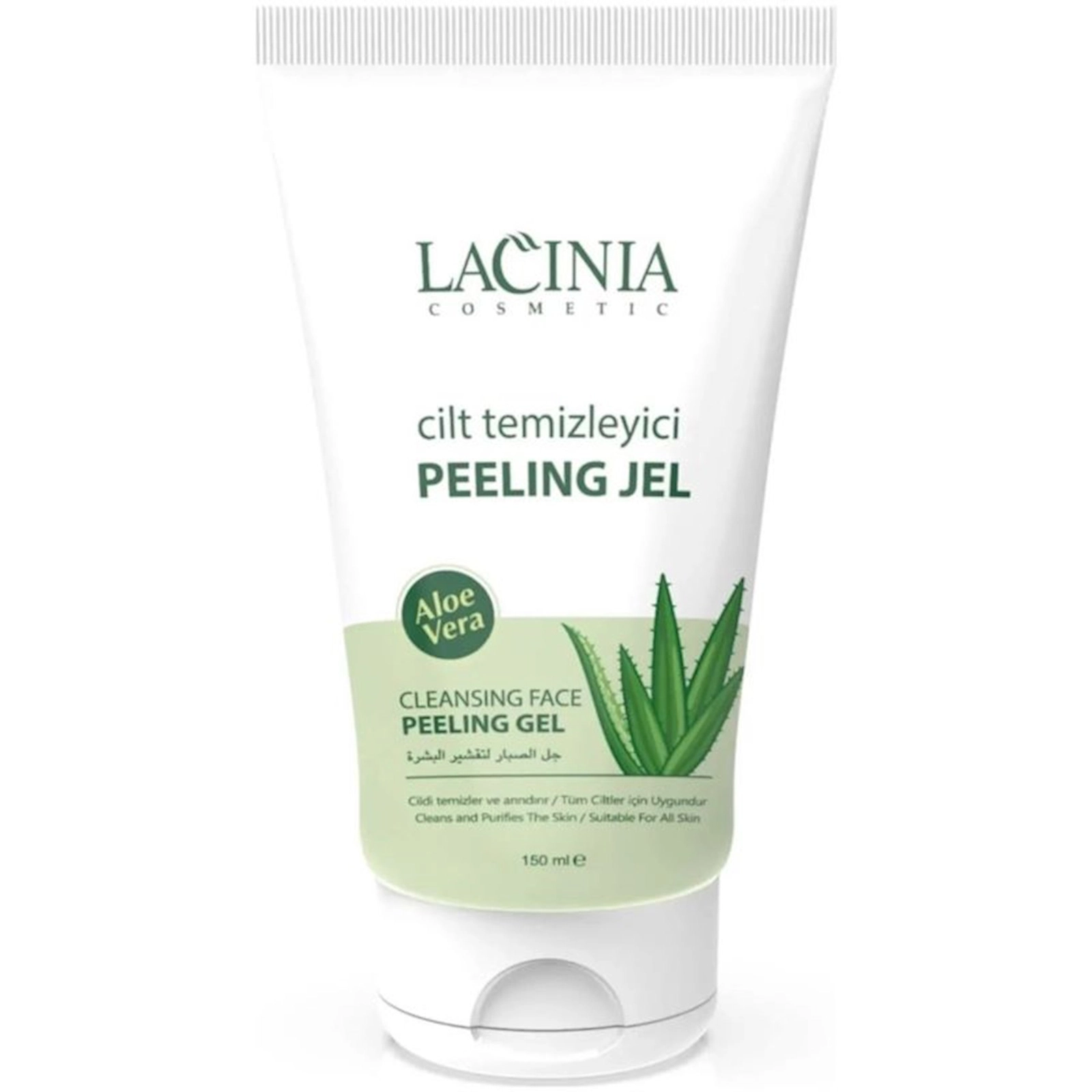 Üz üçün pilinq-gel Lacinia Cosmetic Aloe Peeling 150 ml