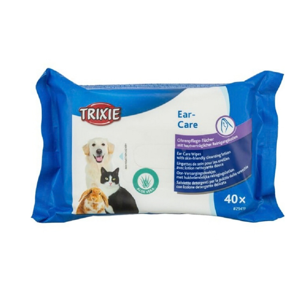 Heyvanlar üçün nəm salfetlər Trixie Ear-Care
