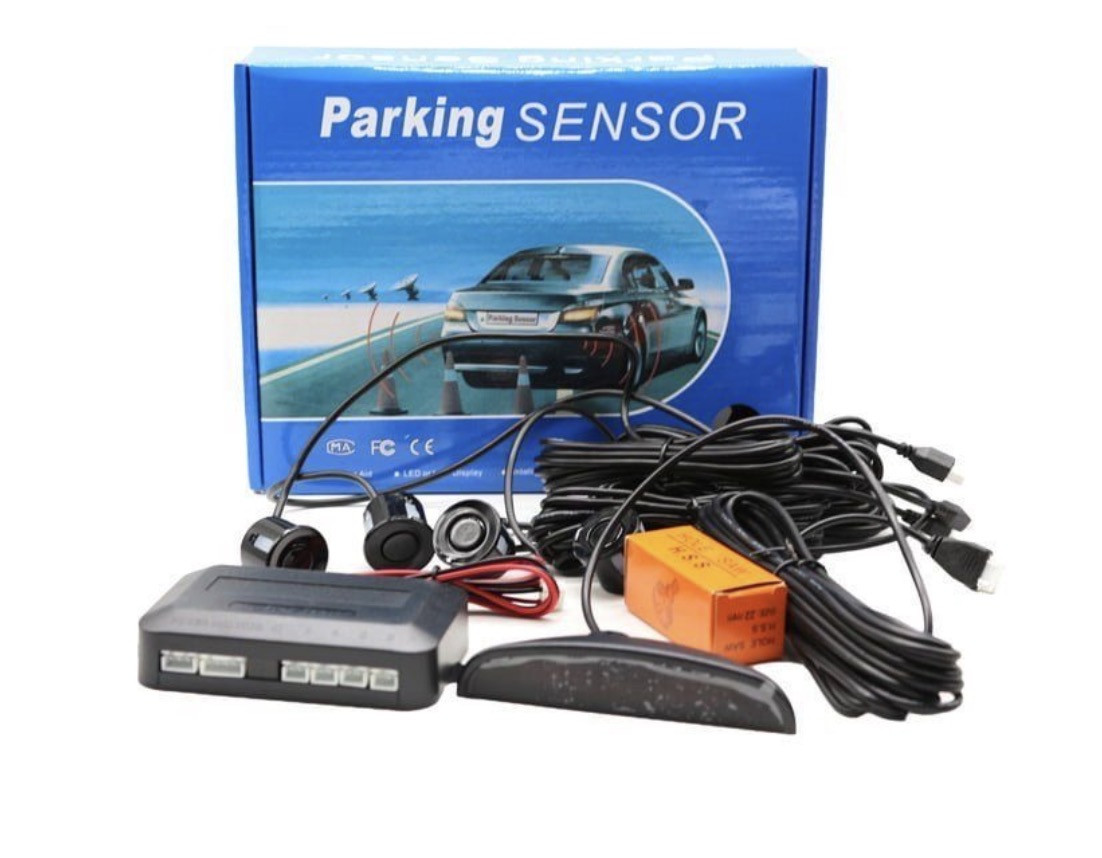 Avtomobil üçün parkinq sensoru dəsti səsli xəbərdarlıq və LED/LCD displey ilə