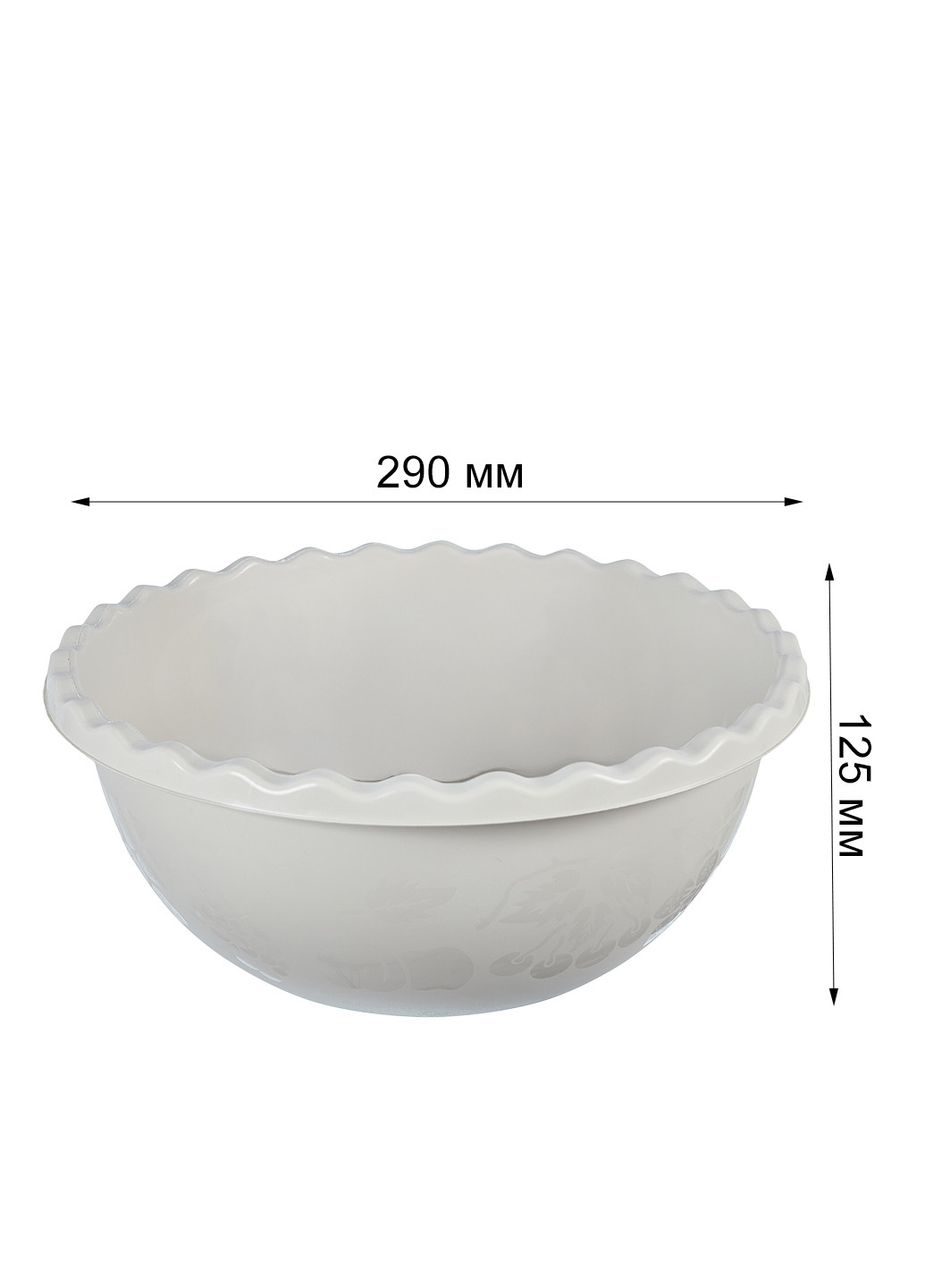 Ləyən Stars Plast, plastik, bej, 29х12.5 sm, 6 L