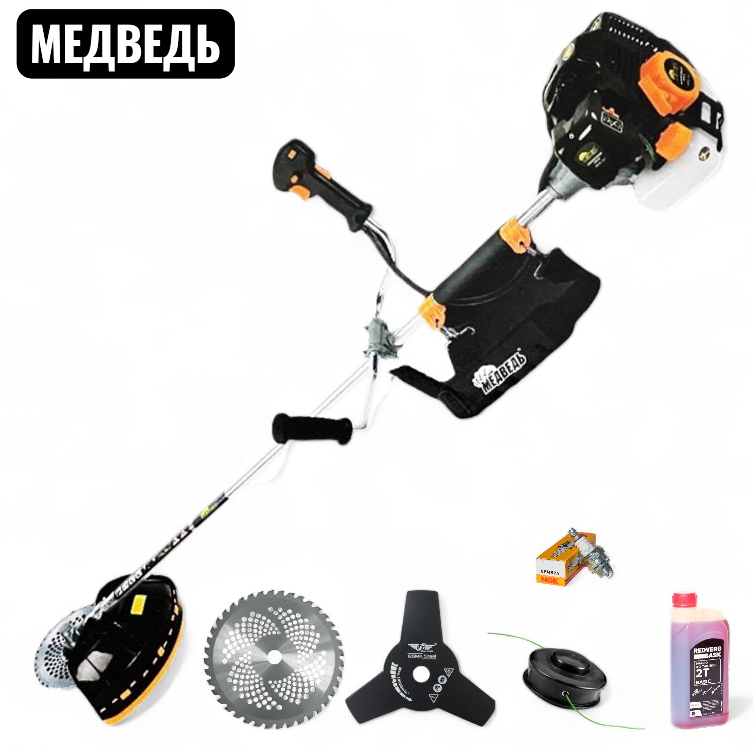 Benzinli trimmer Медведь Ez-52CC