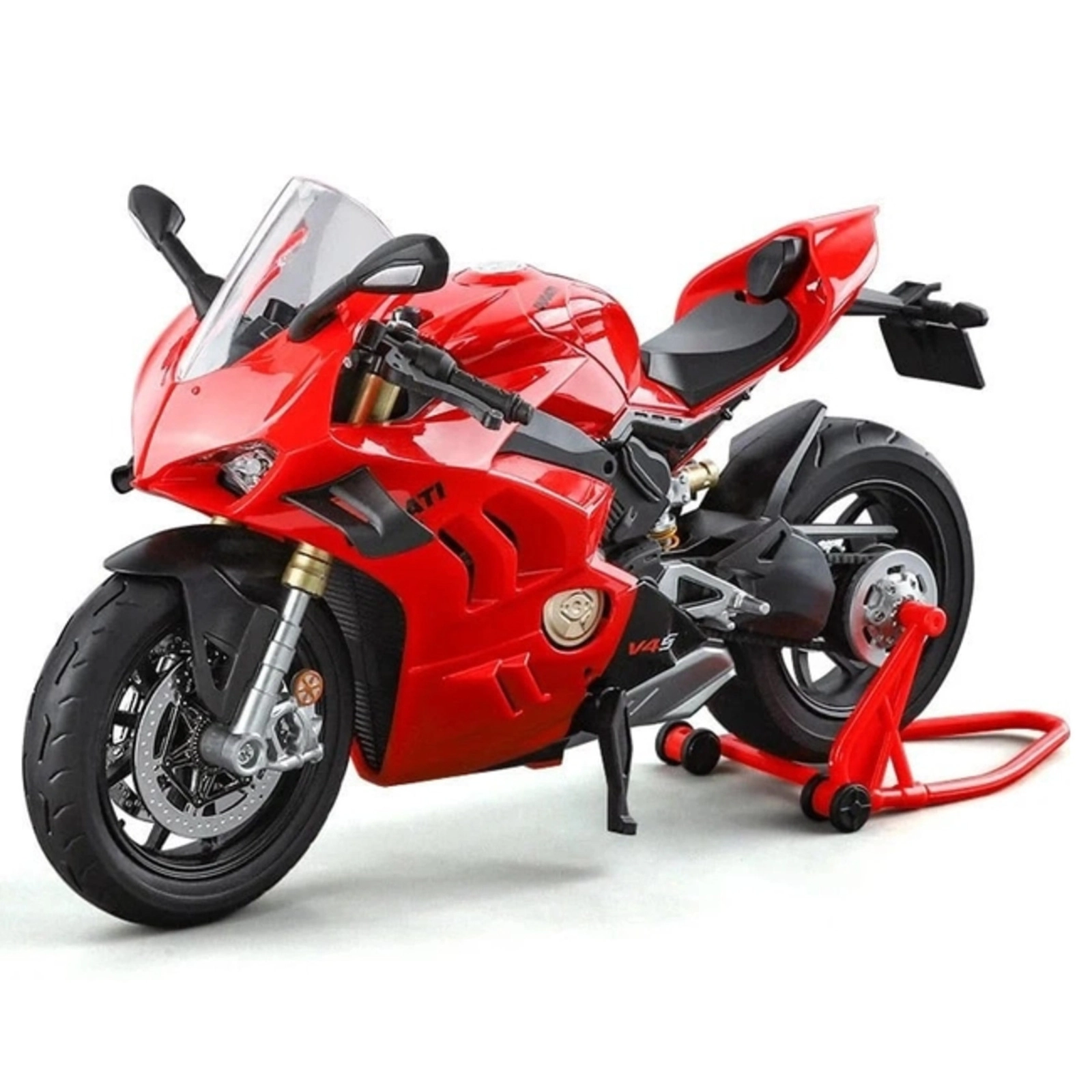 Oyuncaq motosikl Ducati DC36, metal, qırmızı, 3+ yaş