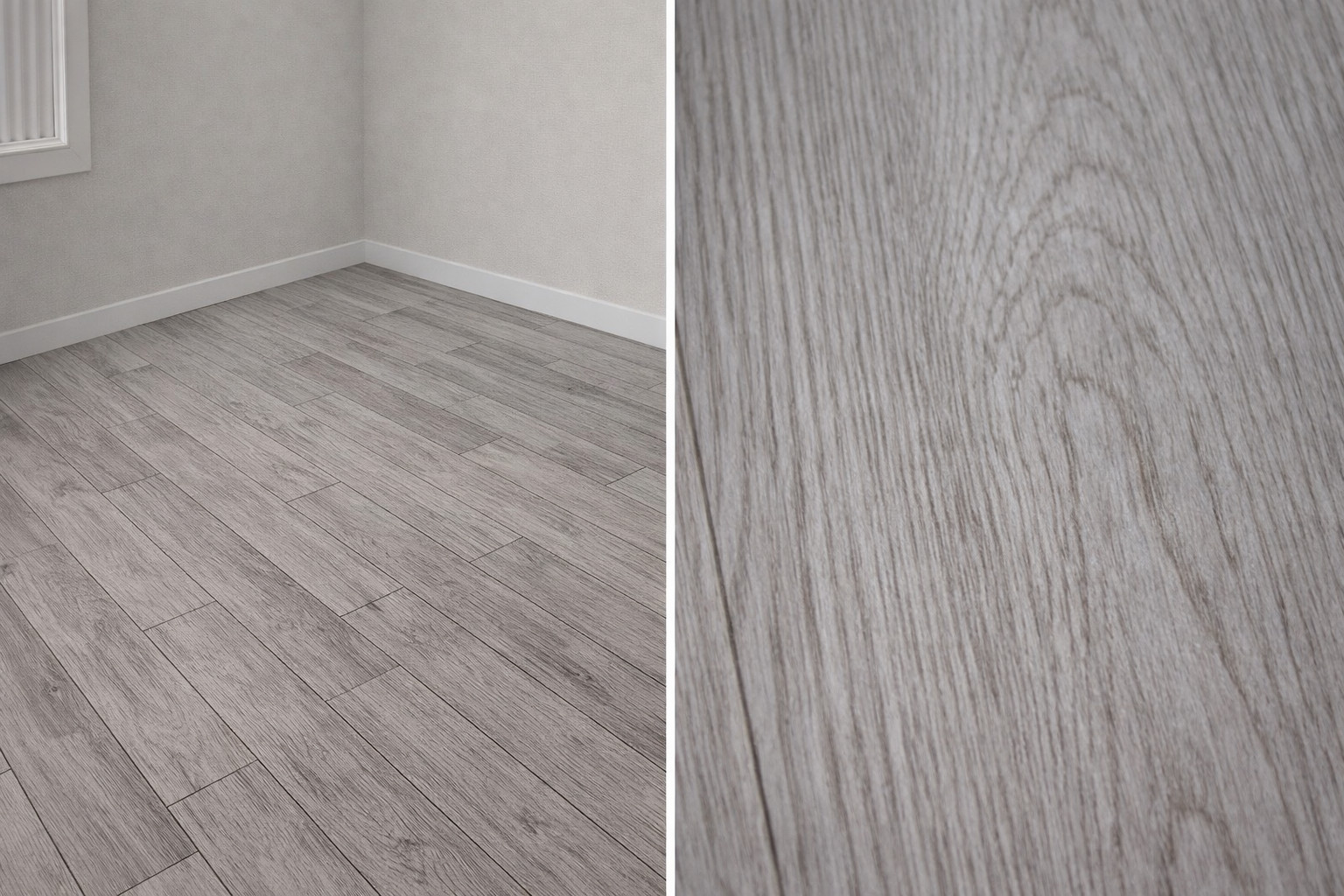 Dekorativ döşəmə örtüyü 68005, qəhvəyi, 15.2x91.4 sm 36 ədəd