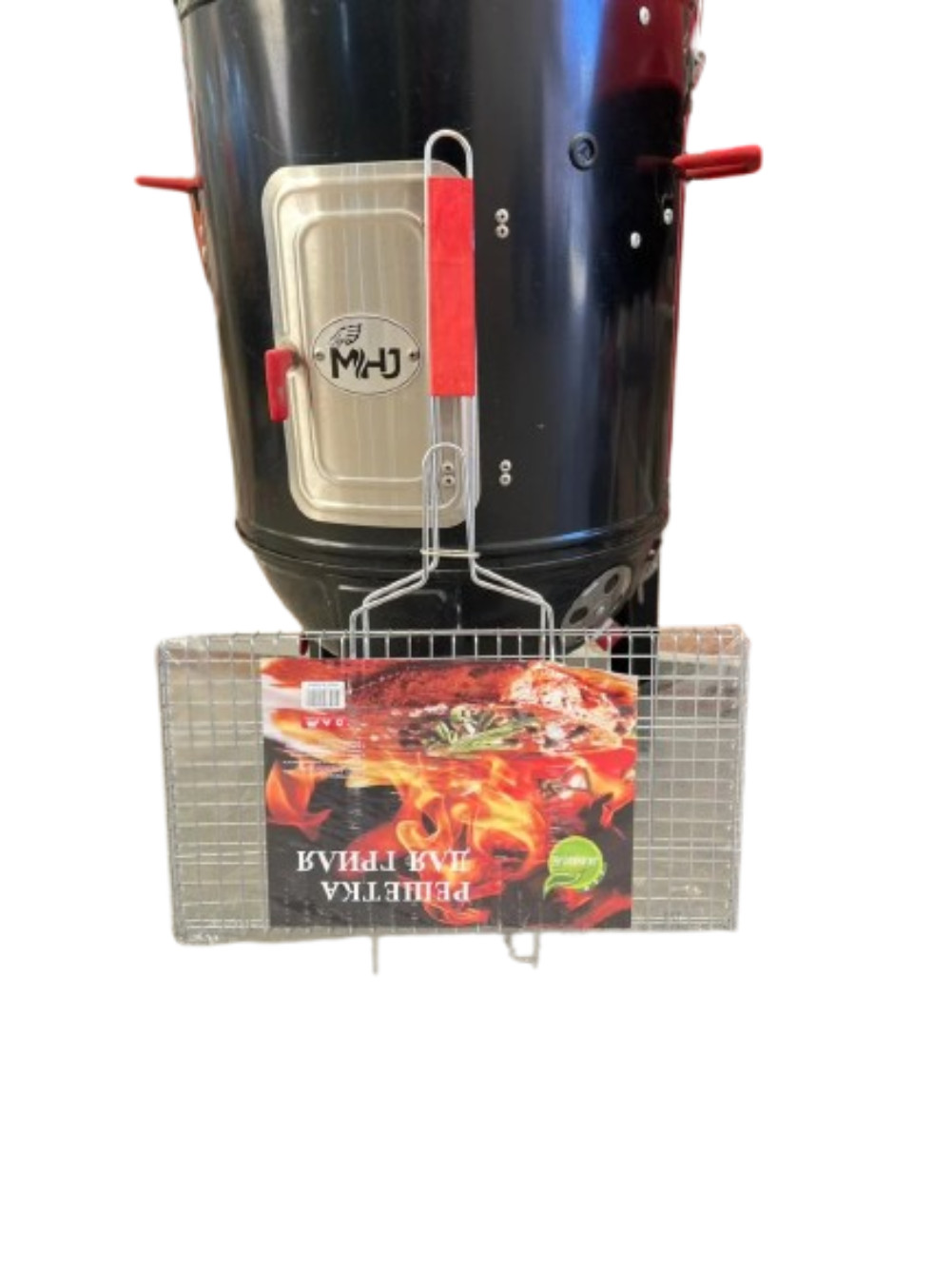 Manqal üçün barmaqlıq İL - 1073, paslanmayan polad, gümüşü