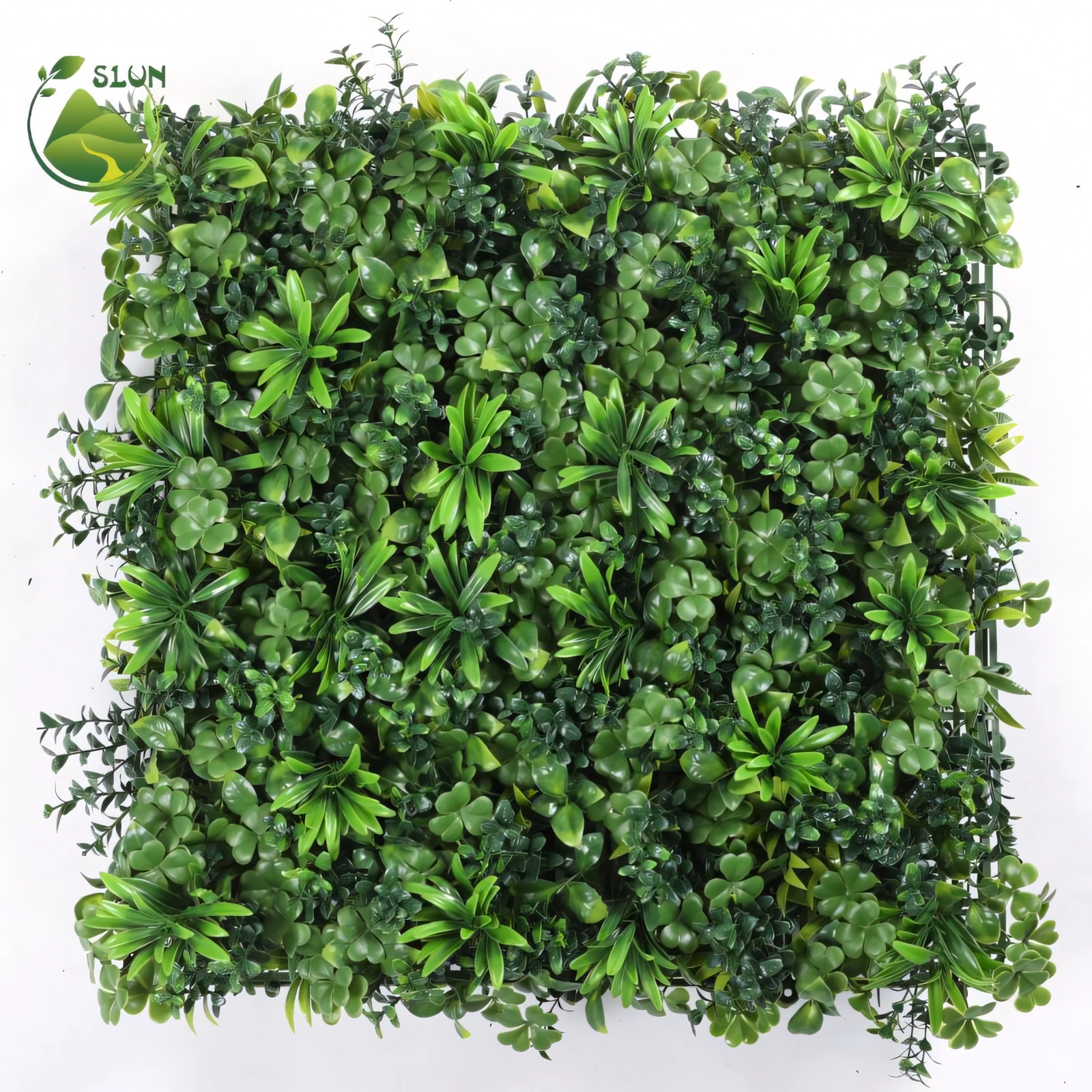 Süni yaşıllıq divar paneli 66s, plastik, 50x50 sm