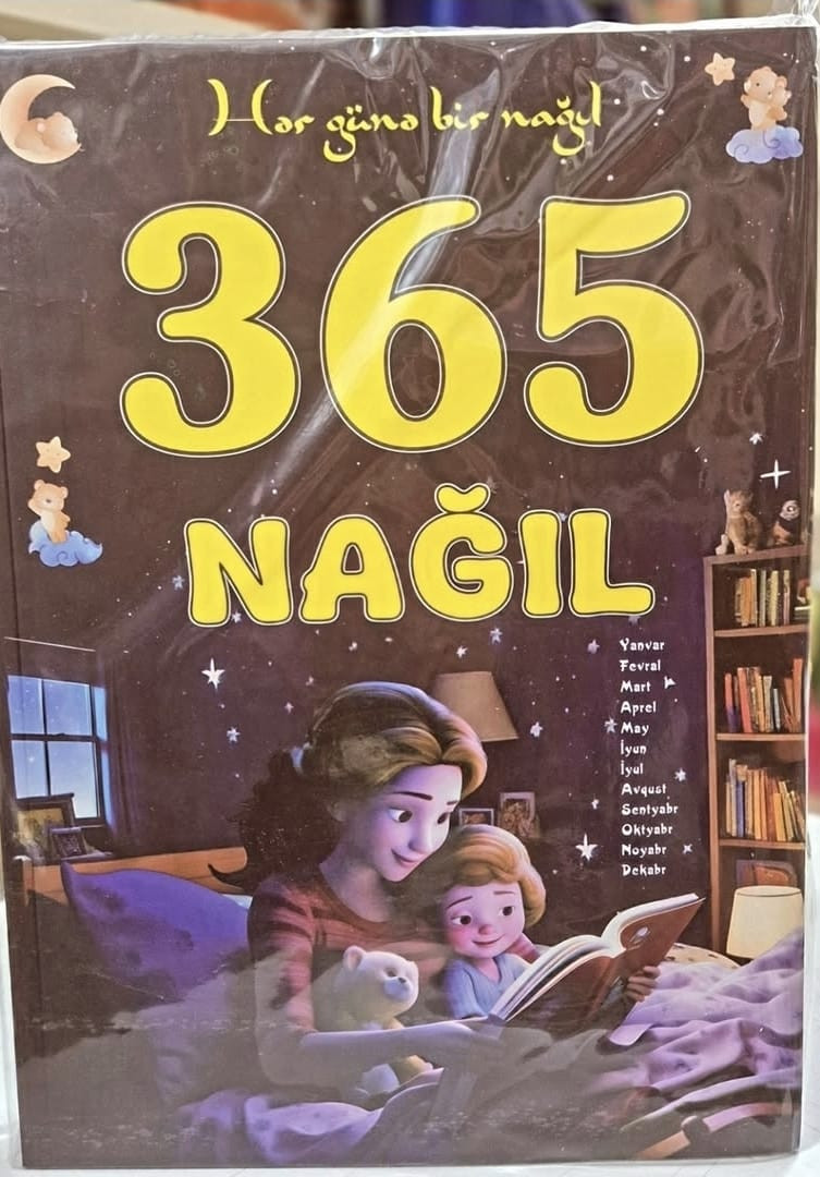 Kitab hər günə bir nağıl 365 nağıl, müəllif Betül Yagsayan