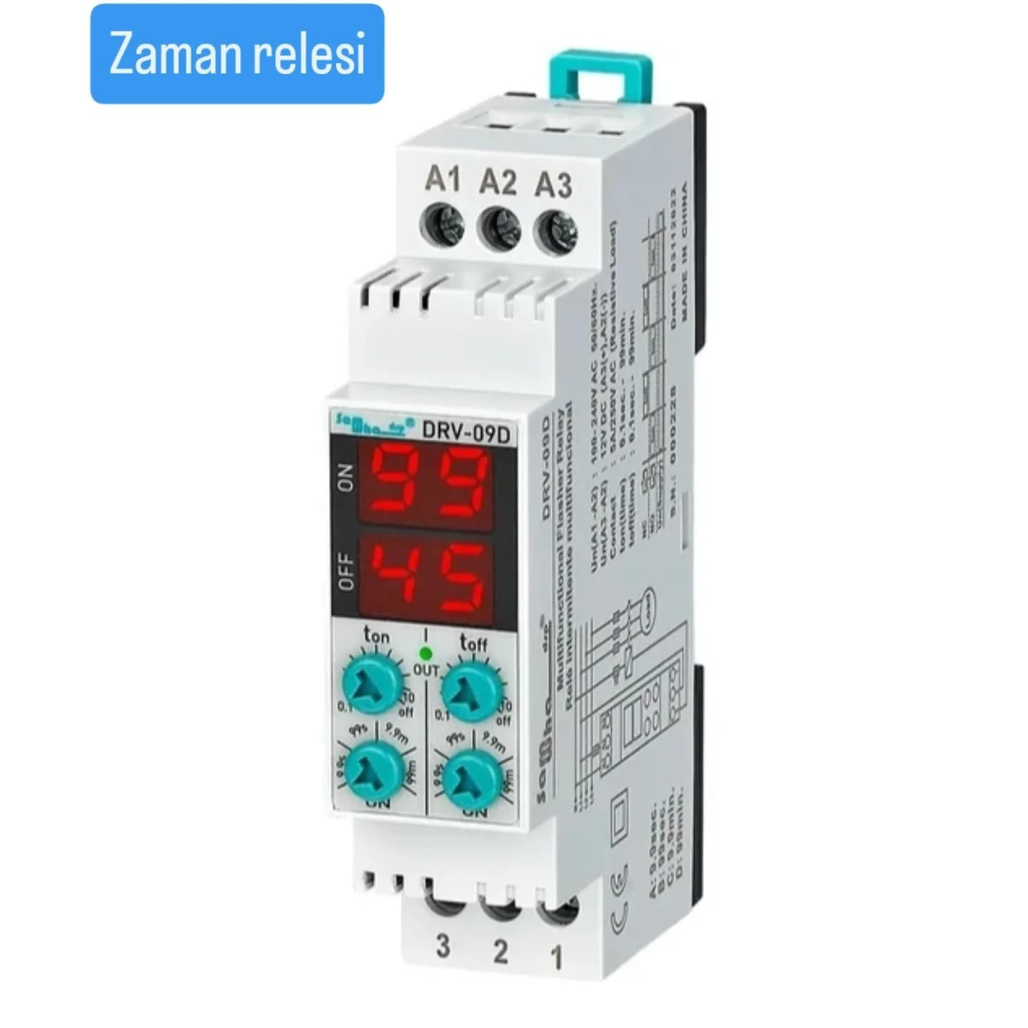 Zaman relesi DRV09 Samwha