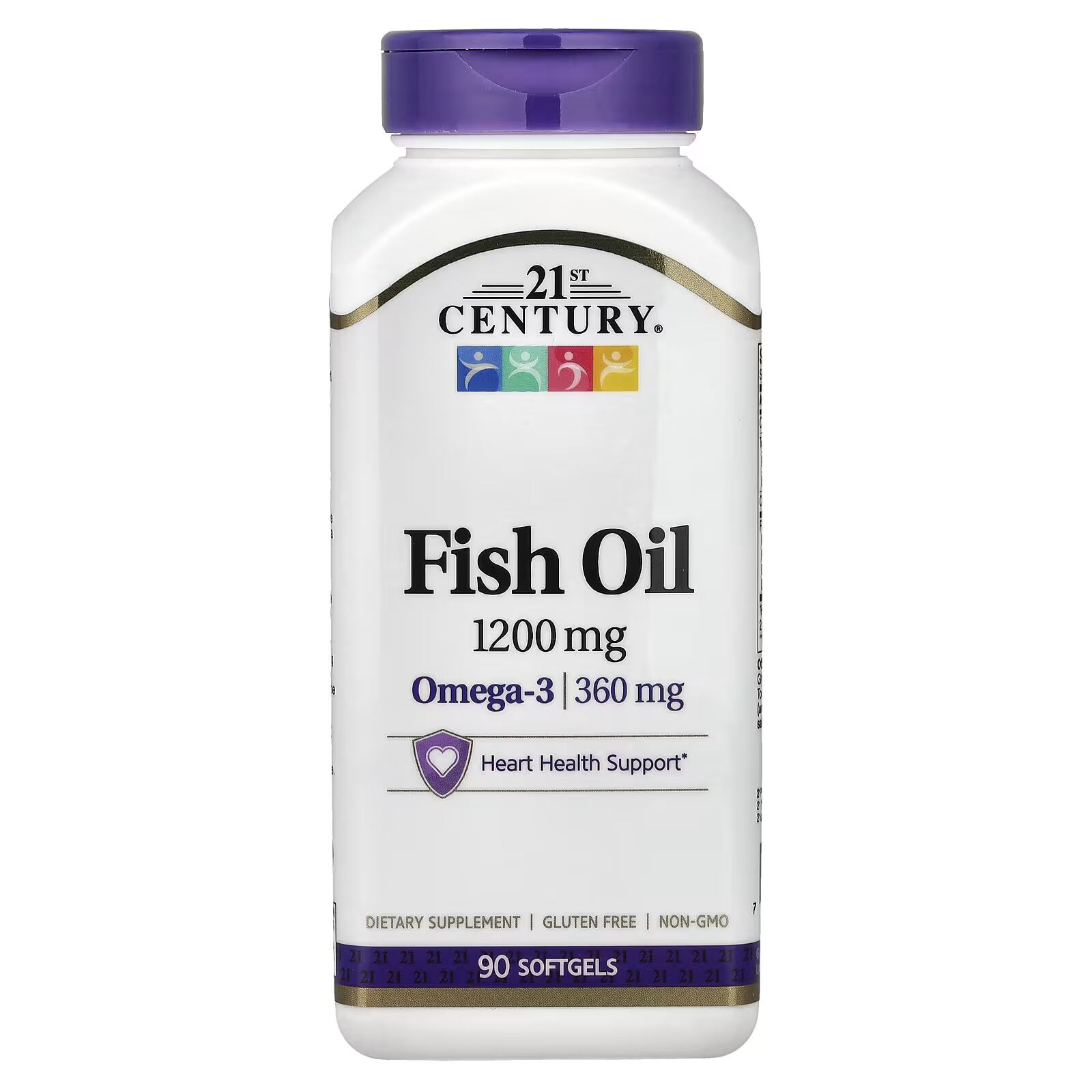 Minerallar 21st Century Fish Oil 1200 mg, 90 əd