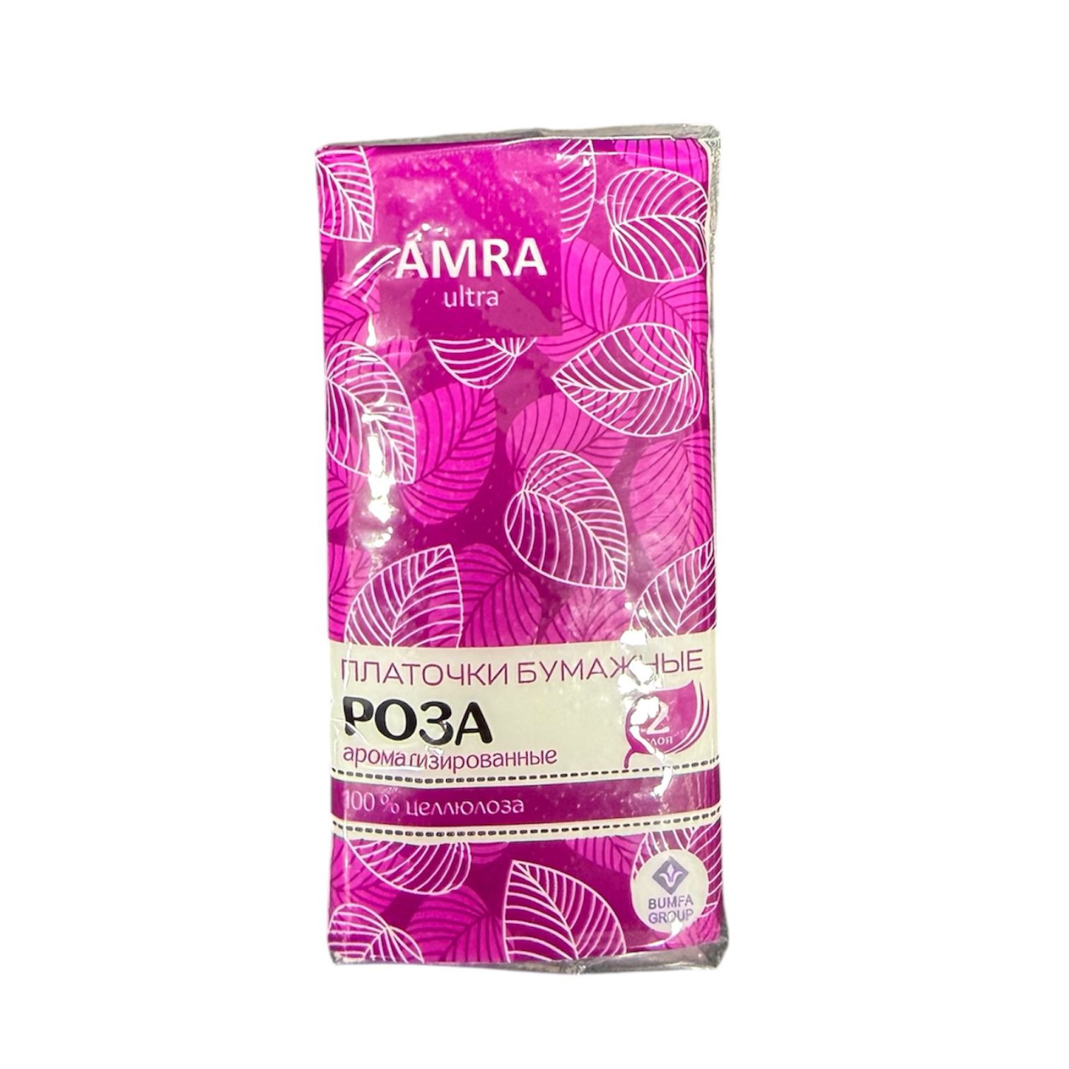 Salfetlər Amra Ultra Rose, 10 əd