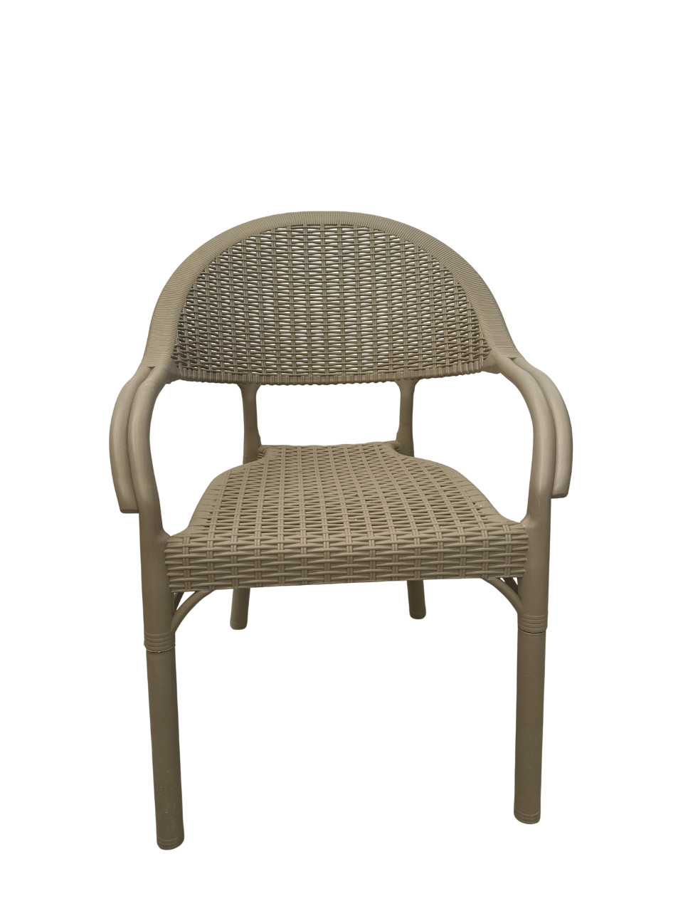 Bağ üçün stul Capissi Bambu Pro, plastik, bej, 84х58 sm