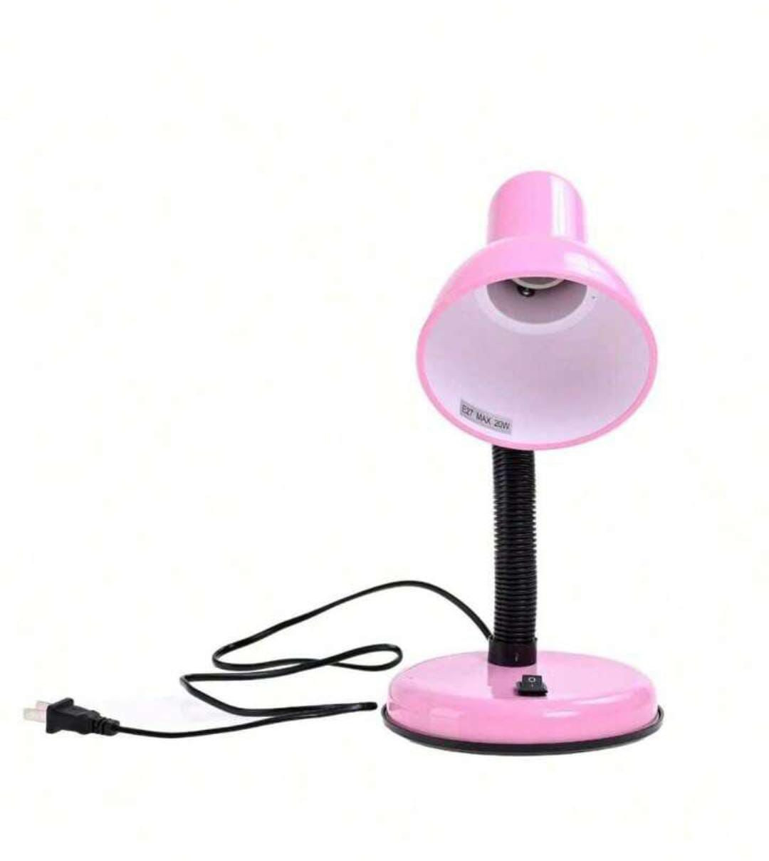 Masaüstü lampa CH749, çəhrayı