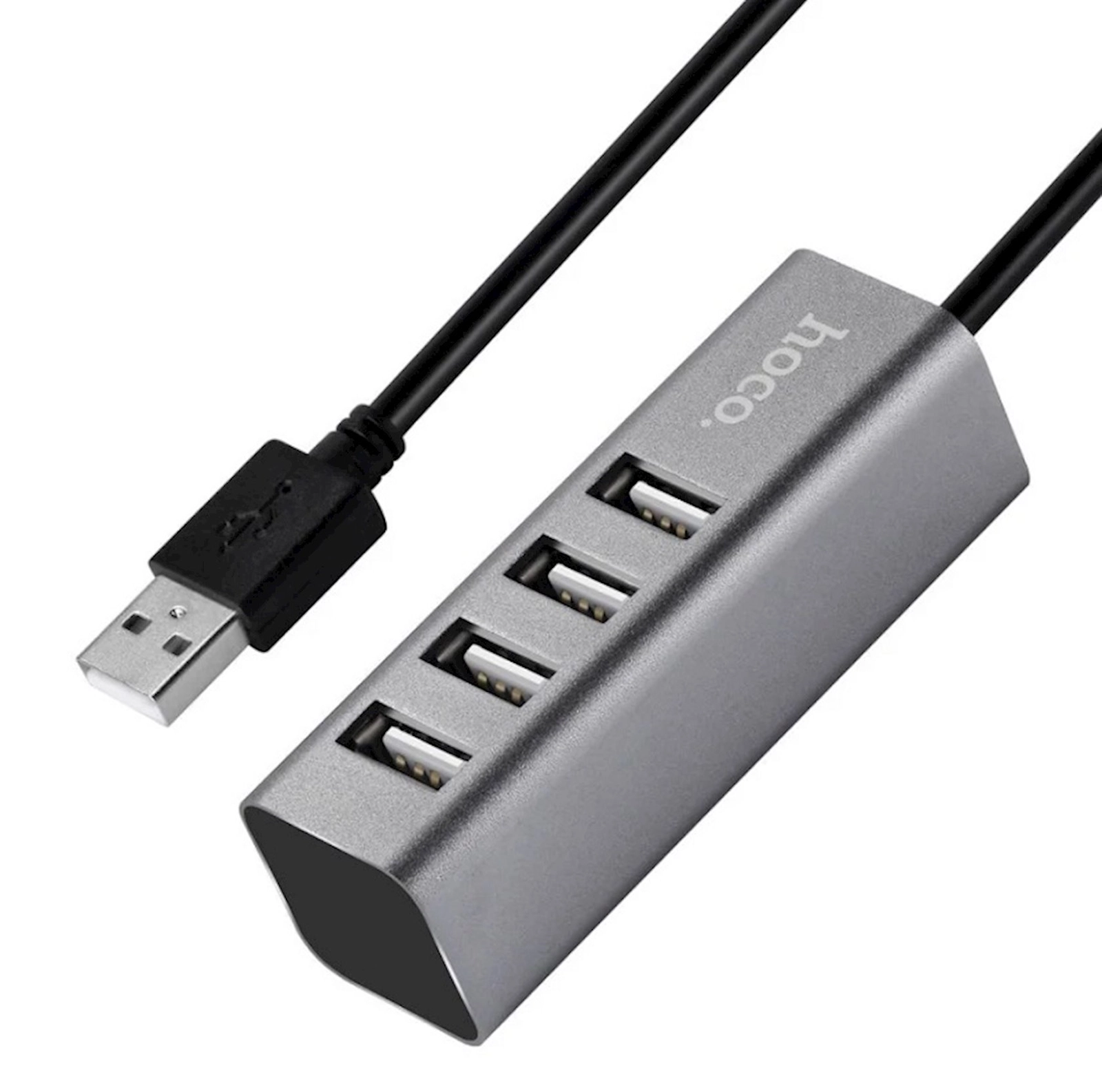 USB HUB Hoco HB1 4 Port Micro USB, Boz
