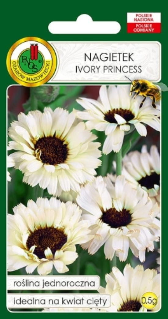 Gül toxumları PNOS Nagietek Ivory Princess 0.5 q