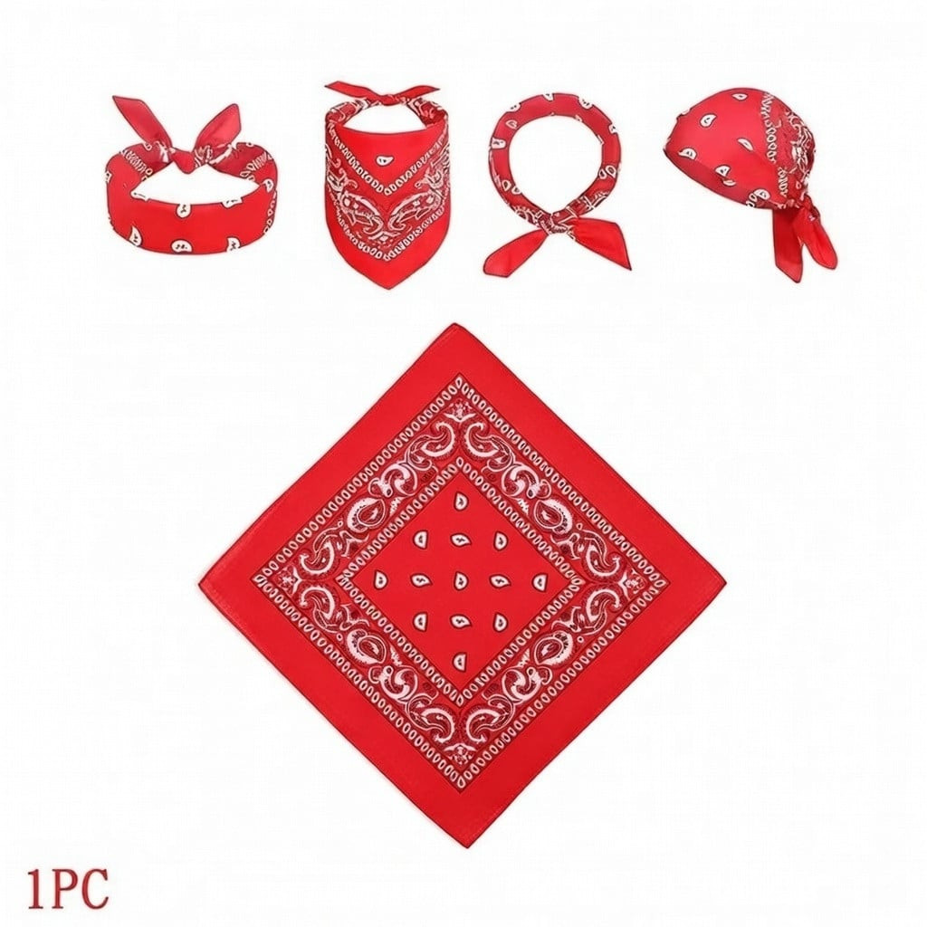 Bandana No Brand Qırmızı
