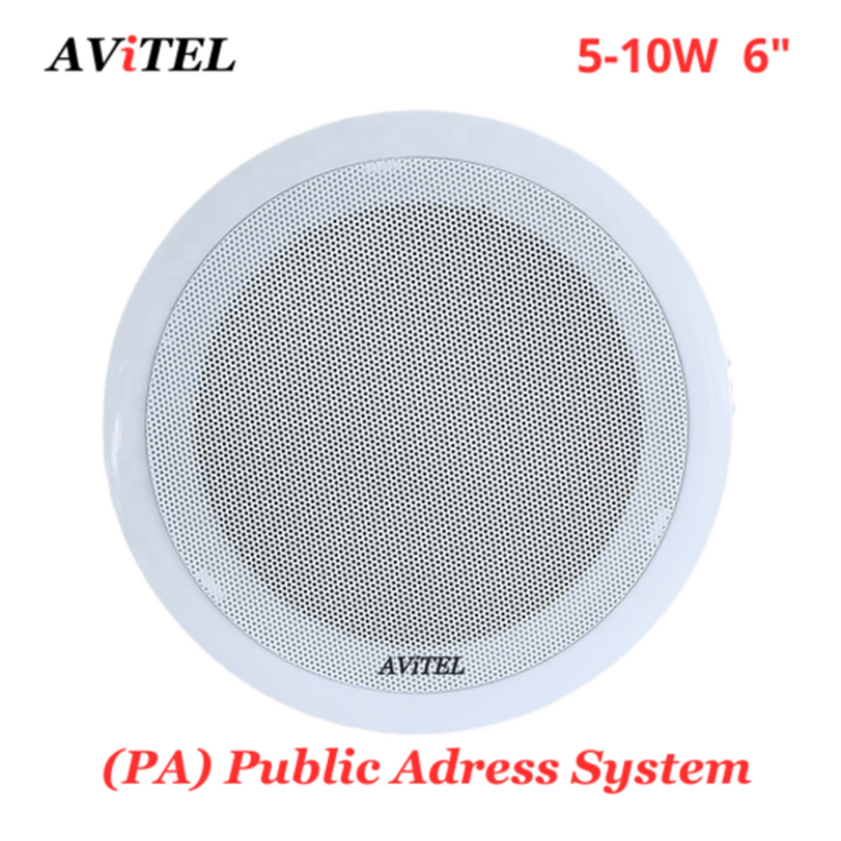 Tavan dinamiki AViTEL MC-5-10W PA