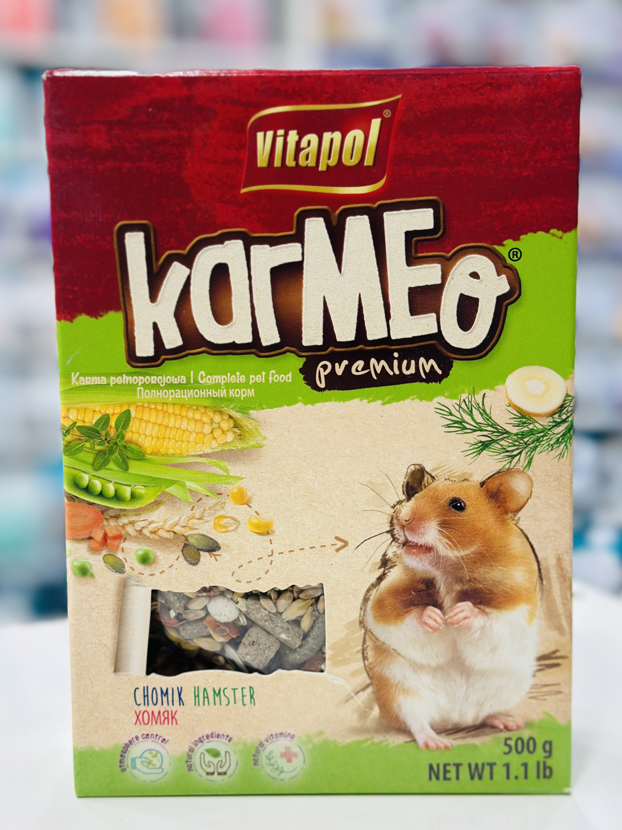Quru yem Vitapol Karmeo, 500 q