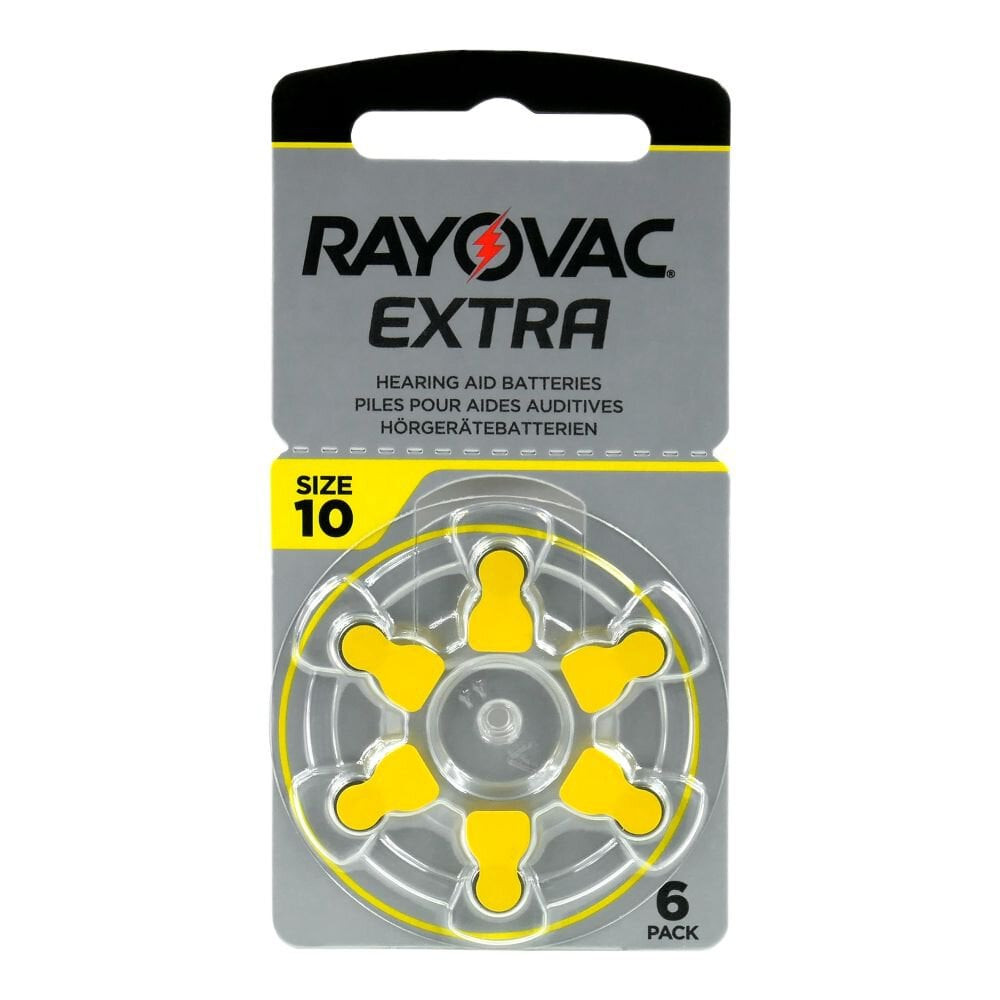 Eşitmə aparatı üçün batareyalar Royovac Extra 10 size, 6 əd.