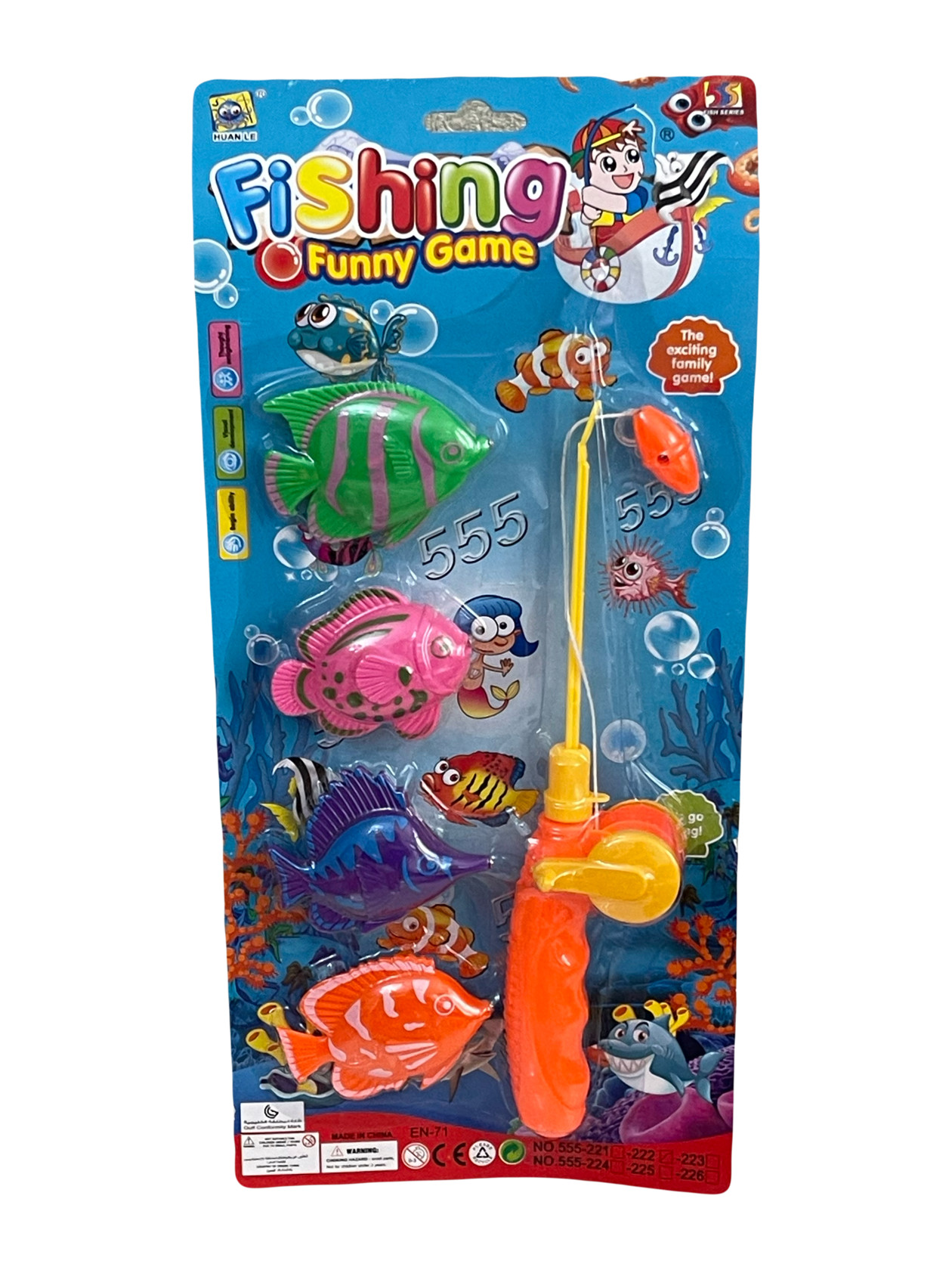 Oyun dəsti Funny Fishing EN-71, 3+ yaş