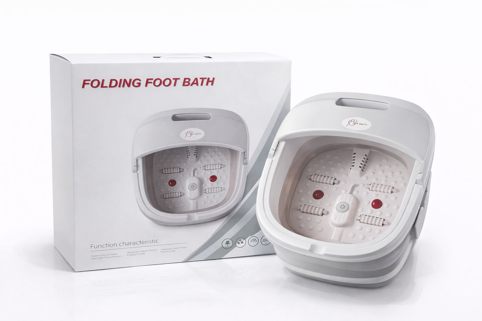 Ayaqlar üçün masajor Folding Foot Bath