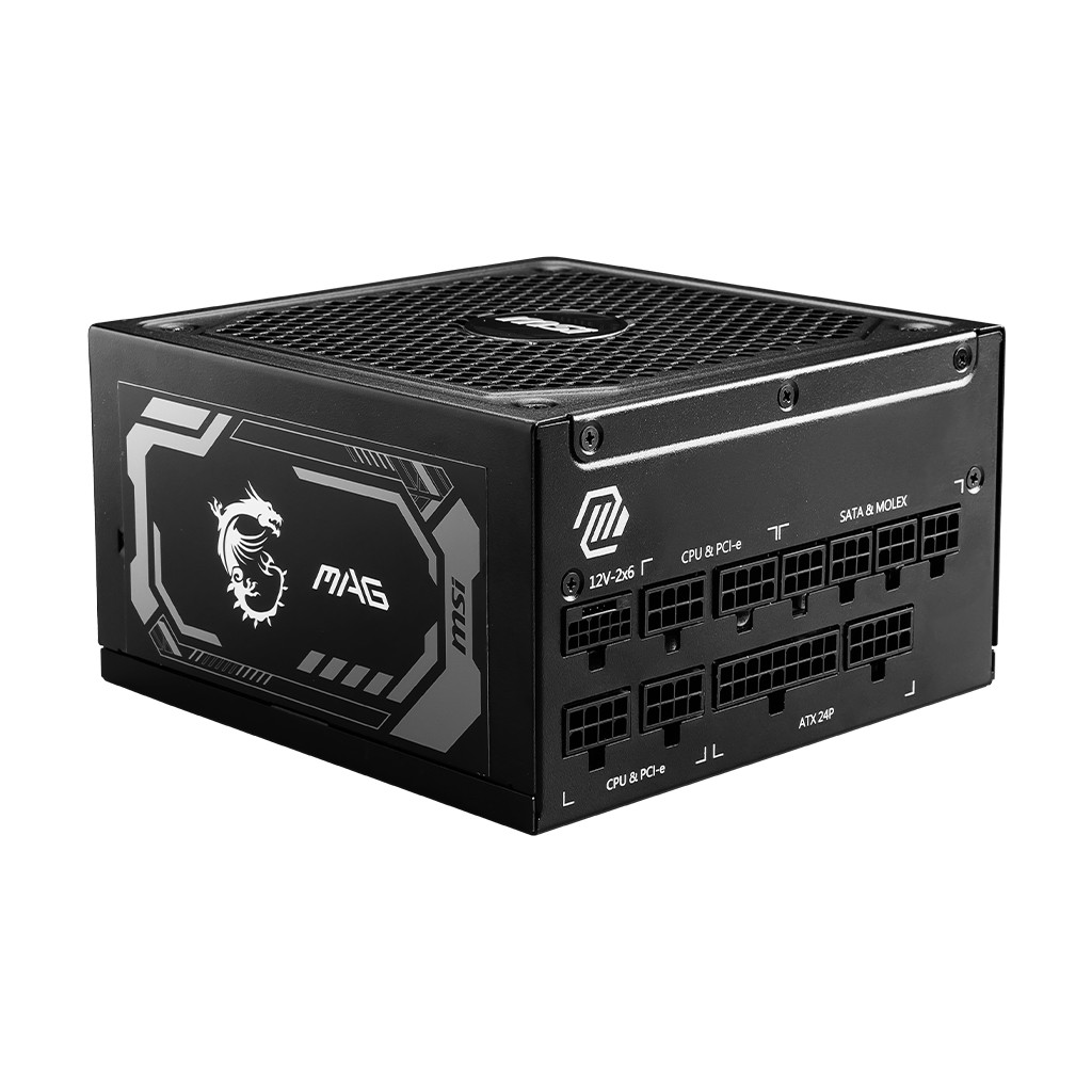 Qida bloku MSI MAG A1250GL PCI5 80 Gold Fully Modular