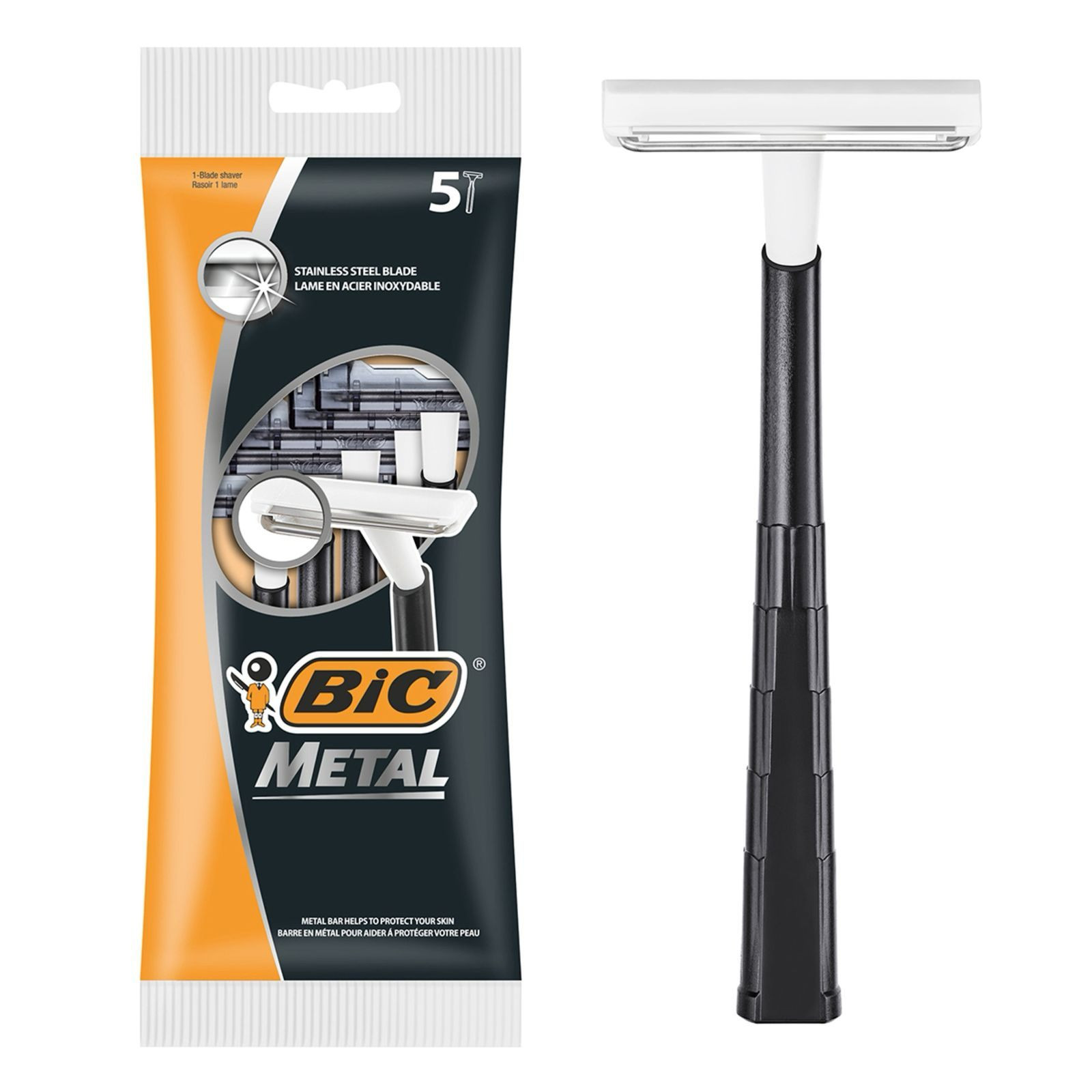 Birdəfəlik ülgüclər BIC Metal 5 ədəd