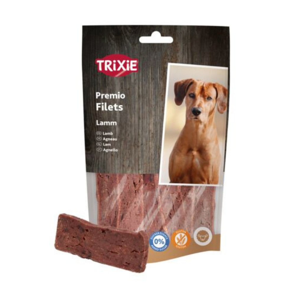 İtlər üçün məzə Trixie Premio Filets 31858, quzu əti ilə, 80 q