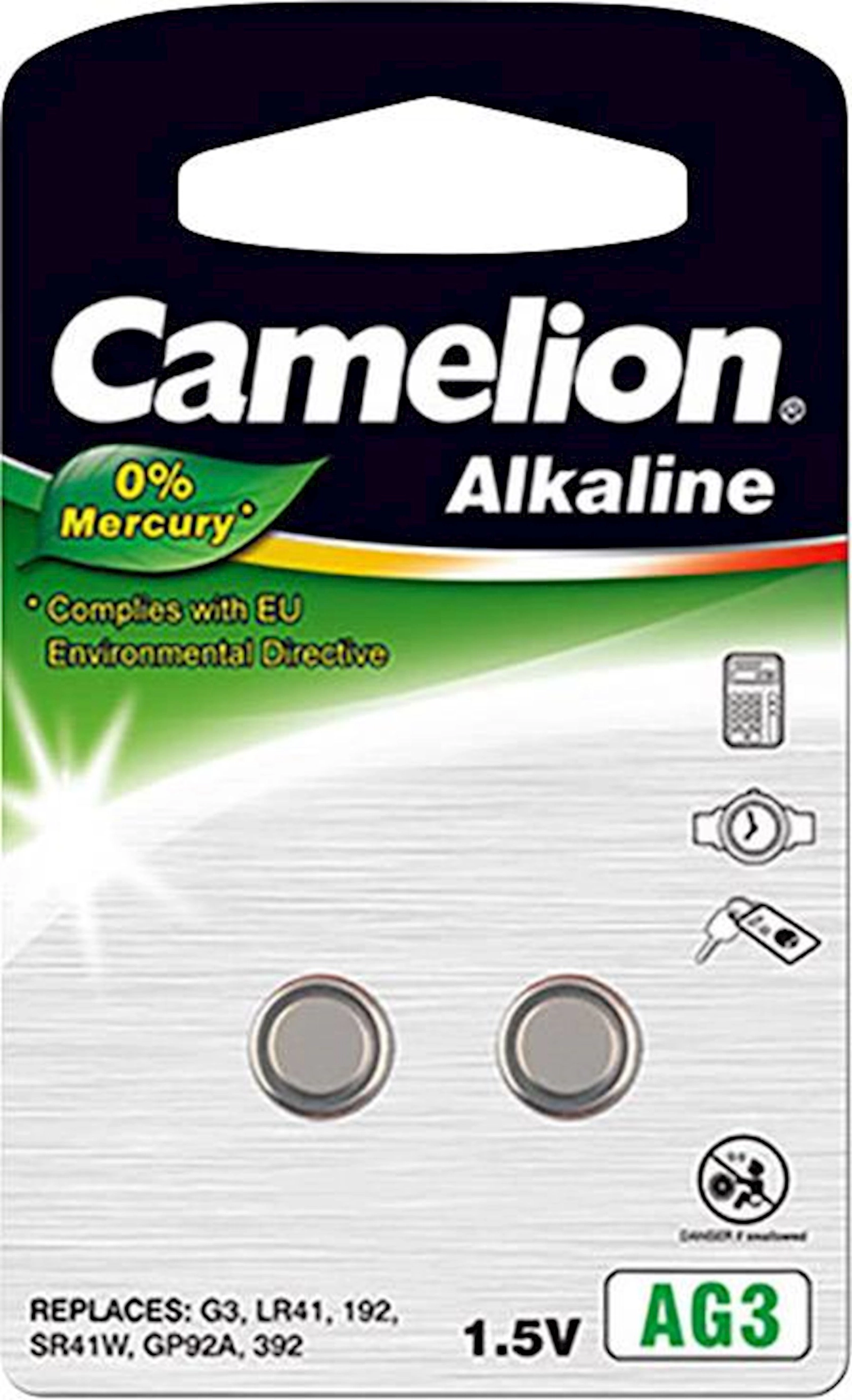 Batareya Camelion Alkain AG3 LR41