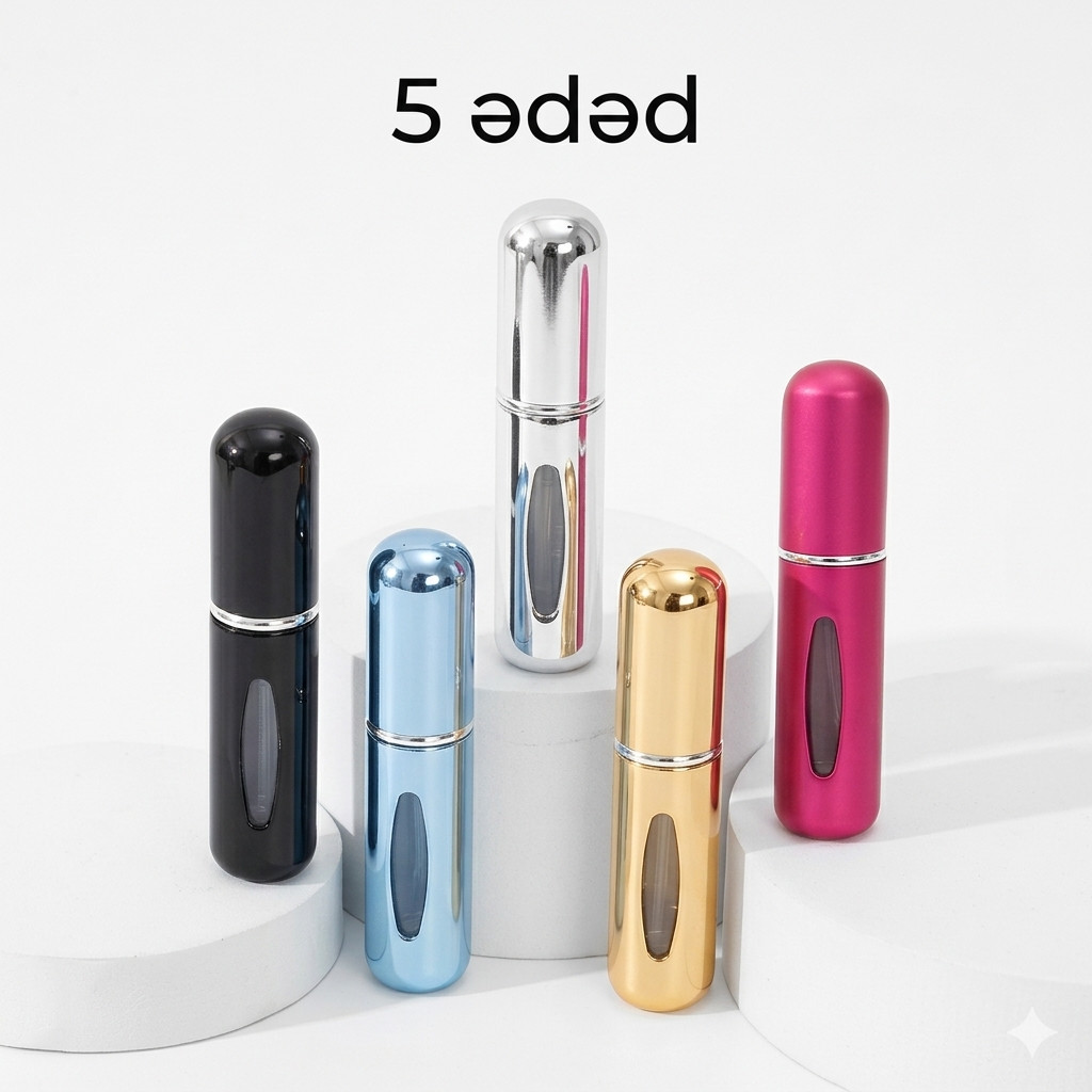 Ətir üçün flakonlar dəsti 42832143, 6 ml, 5 əd
