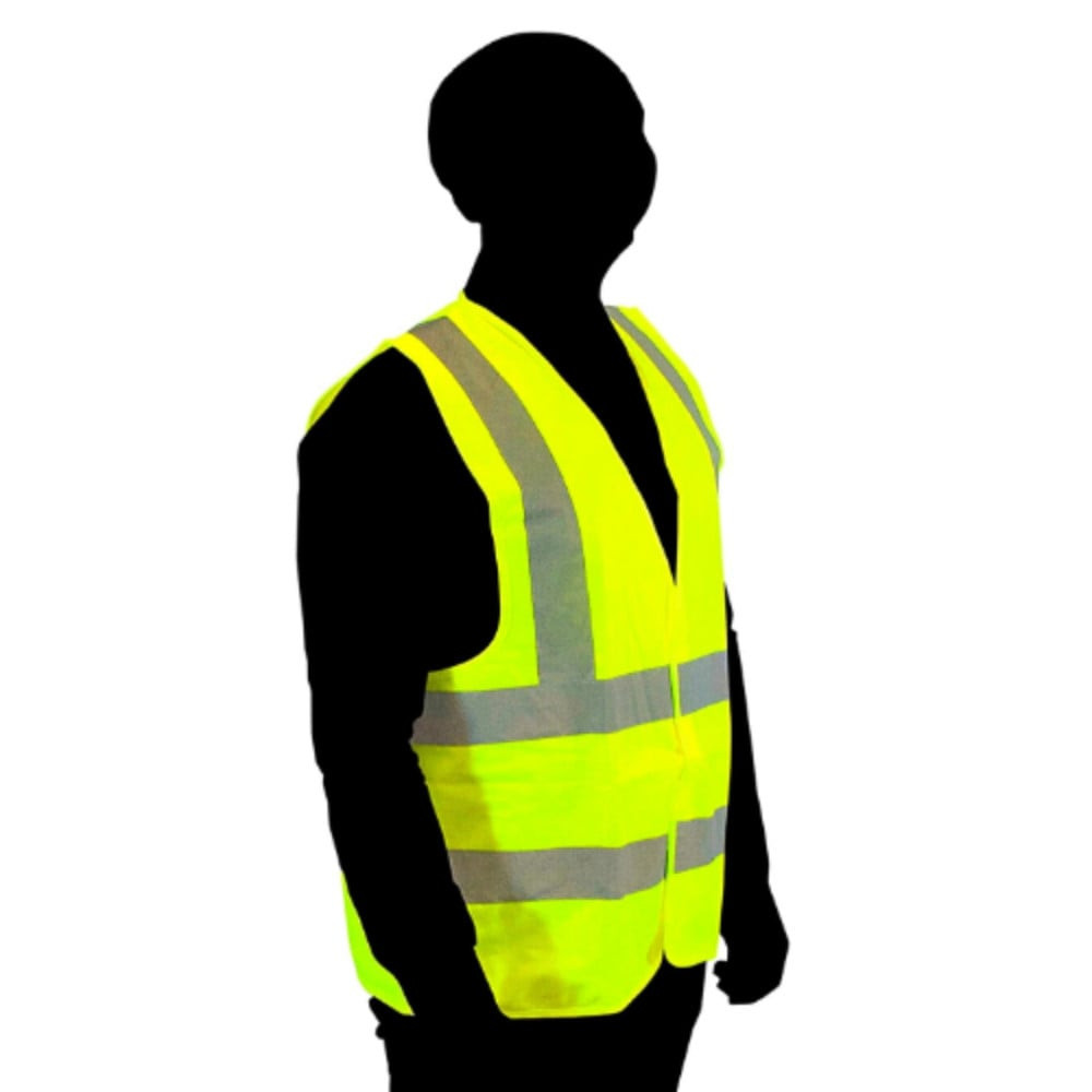 Xüsusi geyim reflektorlu jilet neon sarı
