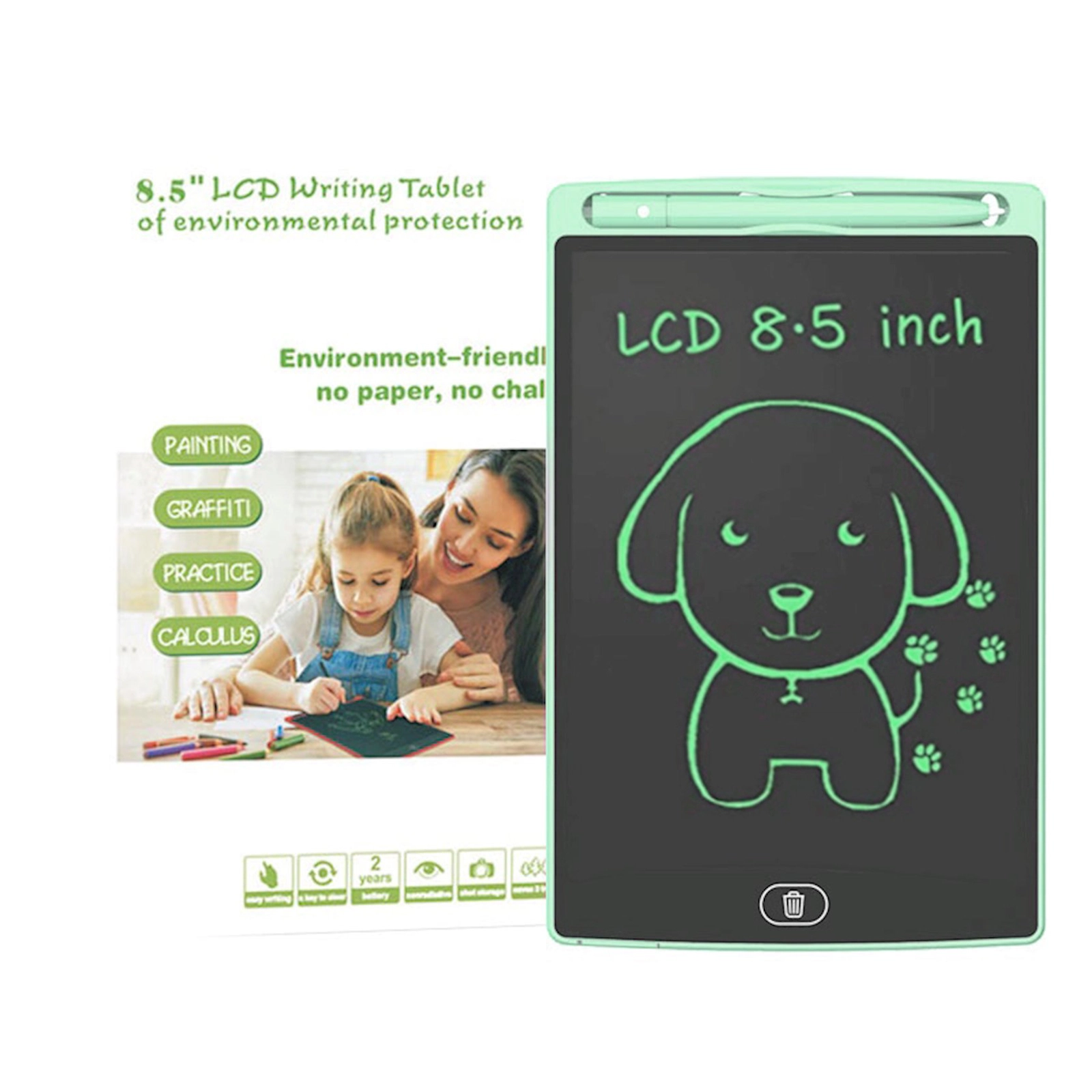 Qrafik planşet Grafis Store BB8585 LCD 8.5 inch Green