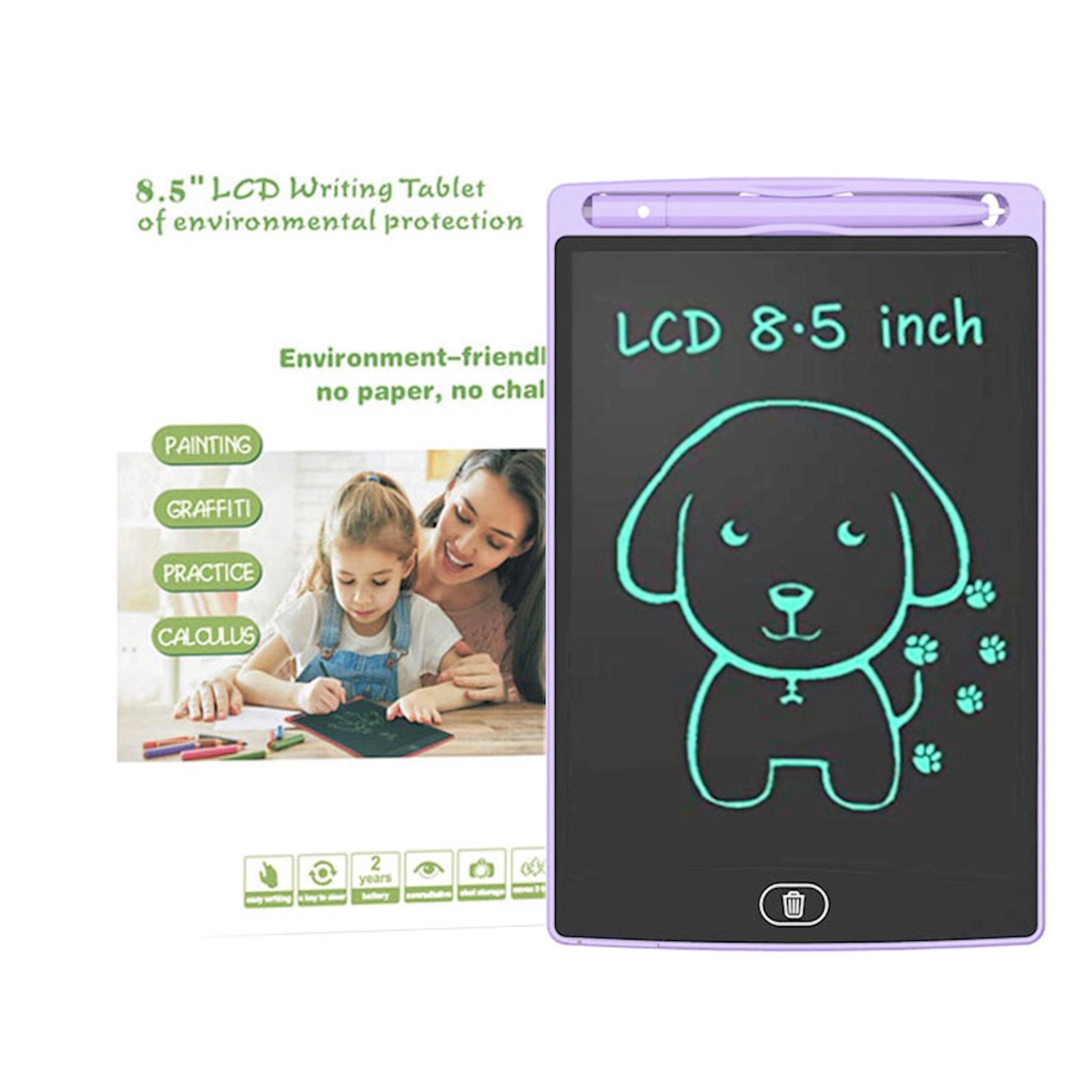 Qrafik planşet Grafis Store BB8585 LCD 8.5 inch Purple