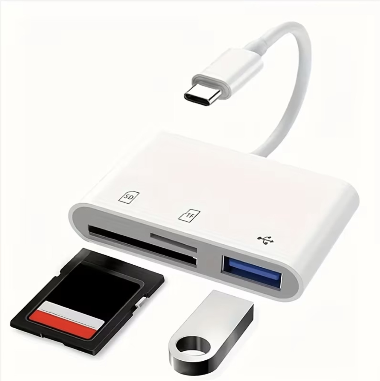 Kart oxuyucusu USB-C SD/TF