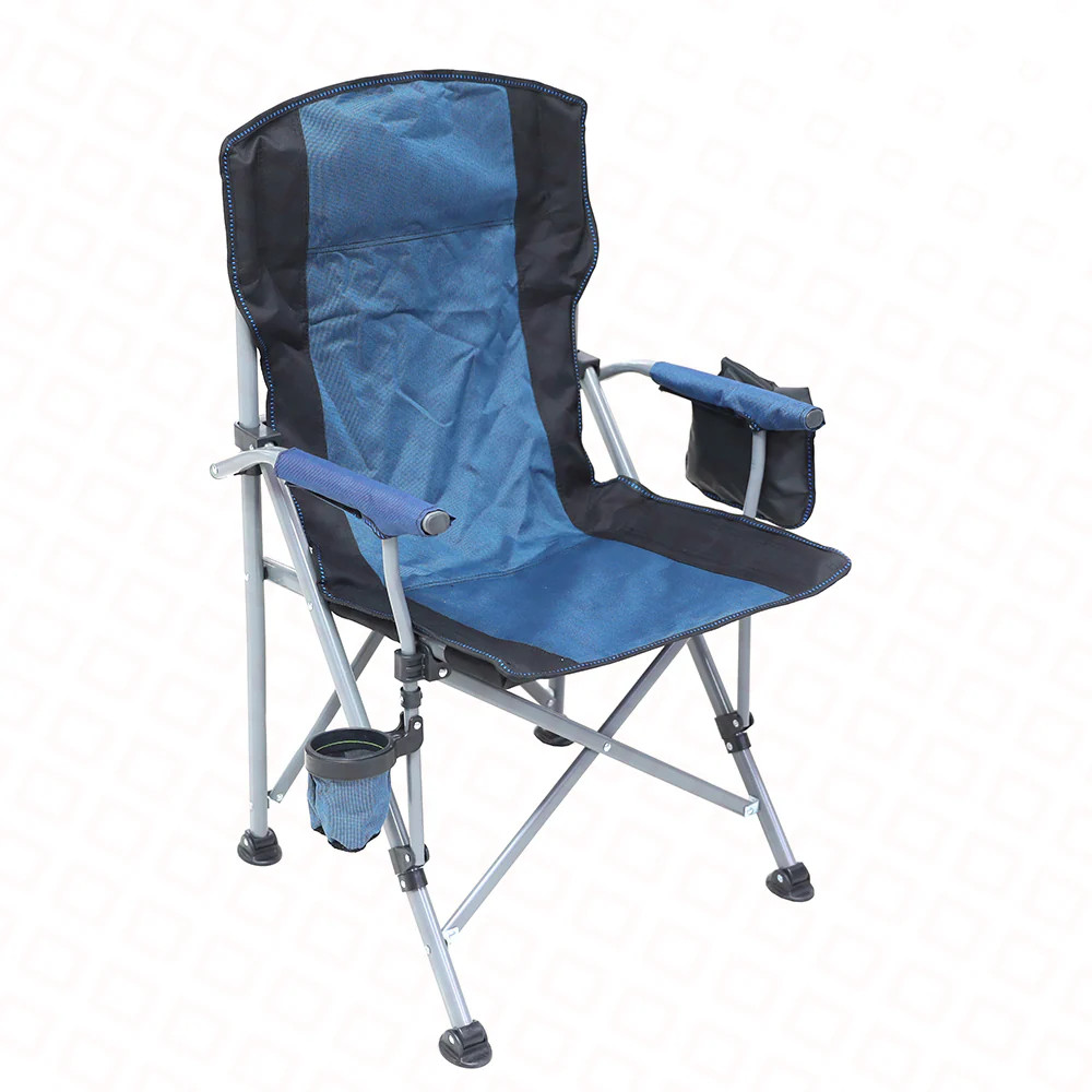 Kempinq üçün qatlanan stul 2142377, göy/qara
