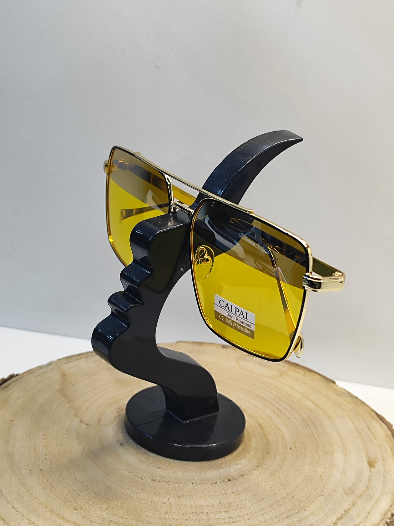 Uniseks eynək, metal, qızılı