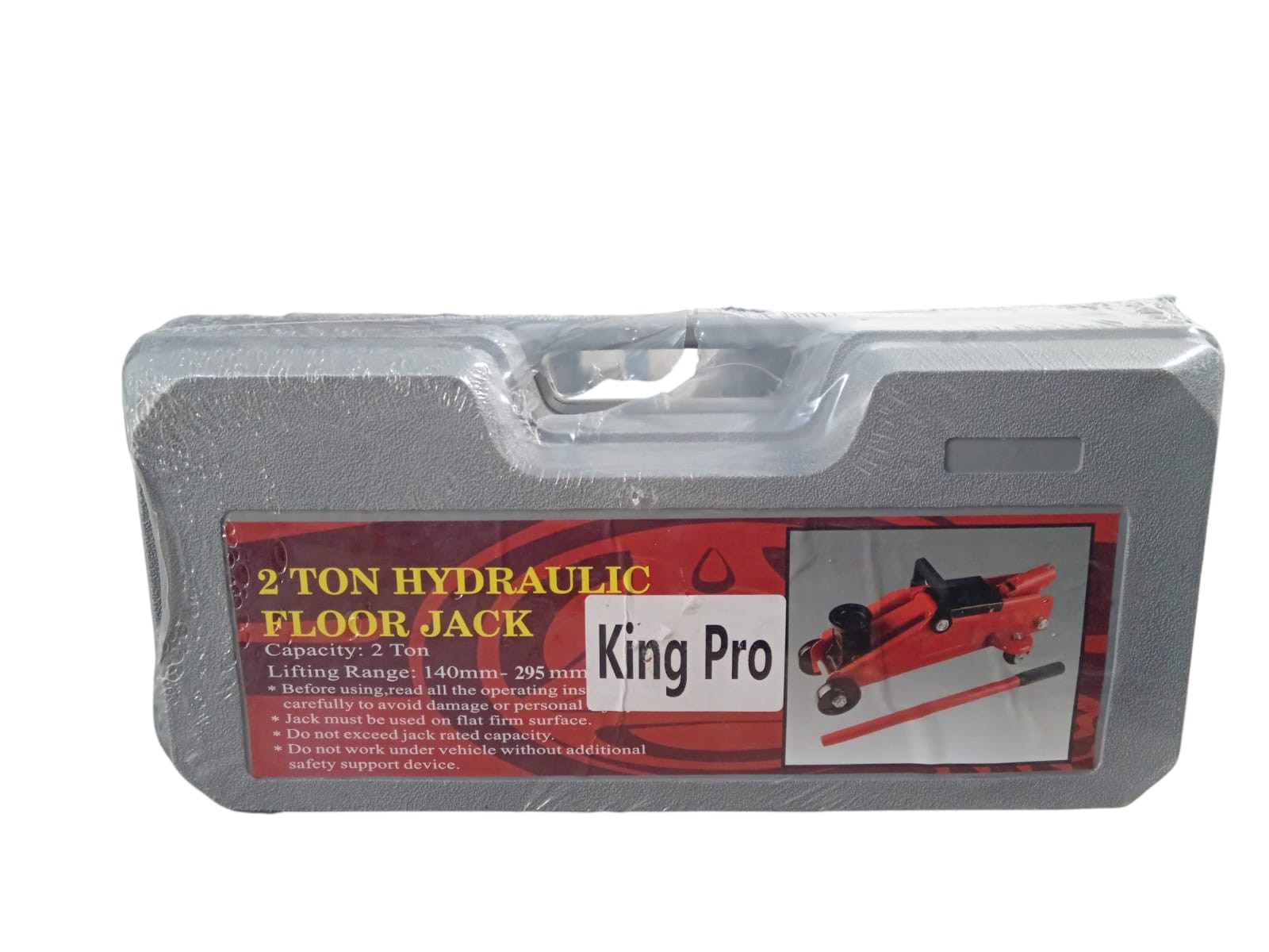 Domkrat KING PRO, hidravlik, yerüstü, 2 ton