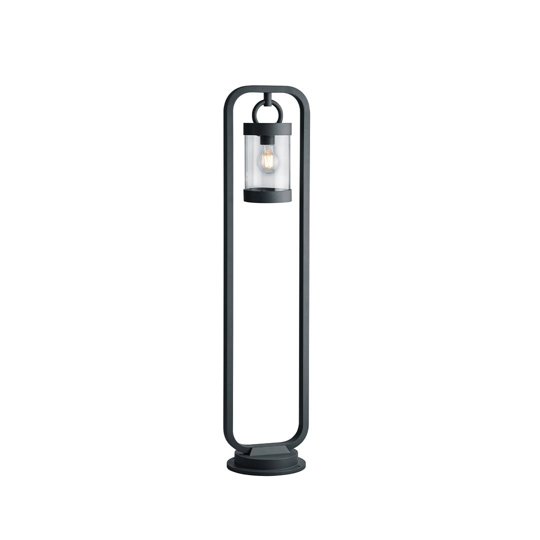 Küçə divar lampası Trio 404160142, LED/E27, IP44, qara/metallik