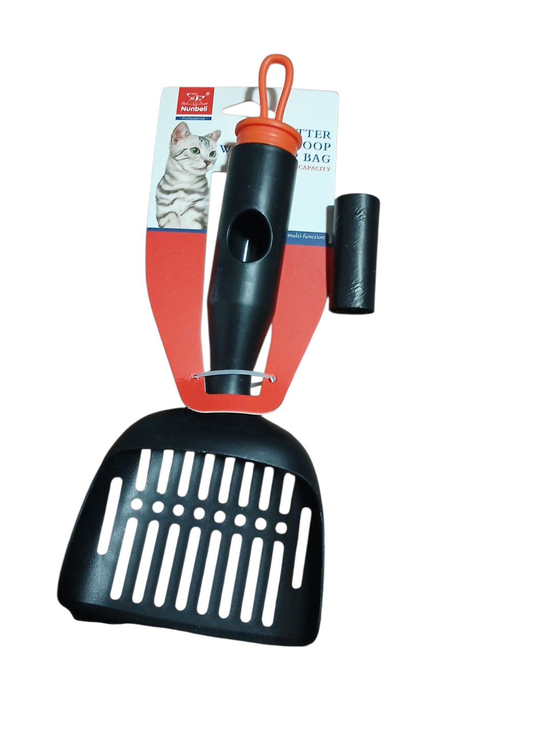 Kürəkcik pişik tualeti üçün paketlər ilə Nunbell
