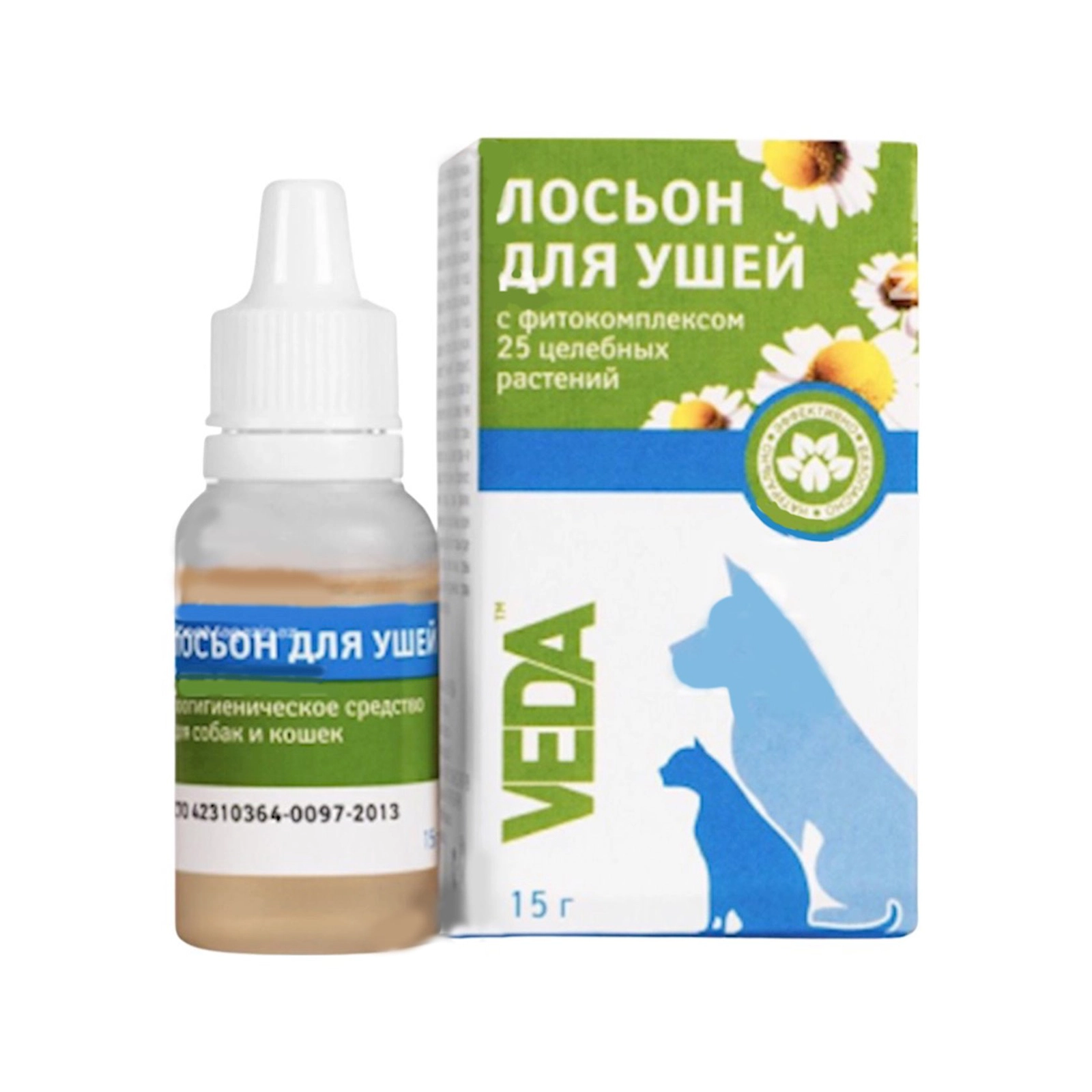 Qulaq damcıları Otovedin fitokompleks 25 dərman bitkisi ilə , 10 ml