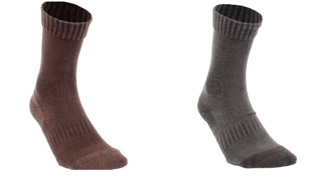 Ov corabları Decathlon Solognac ACT 100 8577541, 2 cüt, ölçü 35/37, pambıq