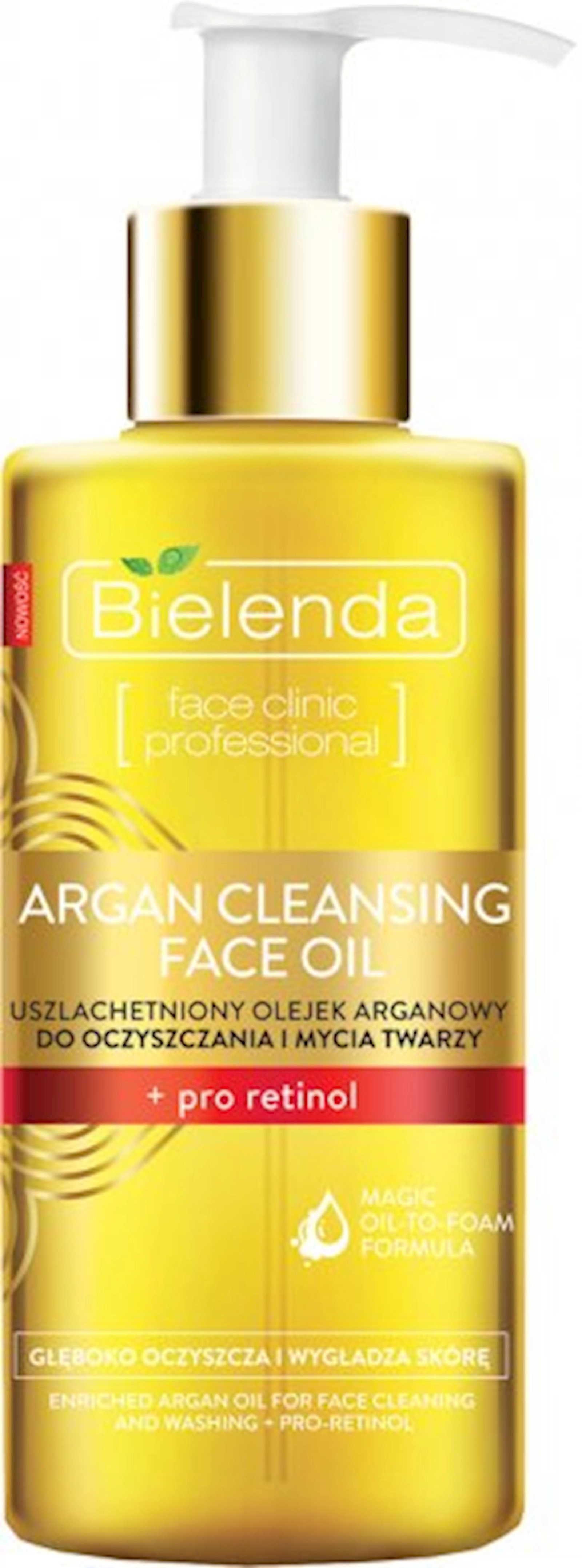 Arqan yağı Bielenda Skin Сlinic Рrofessional pro-retinol ilə 140 ml